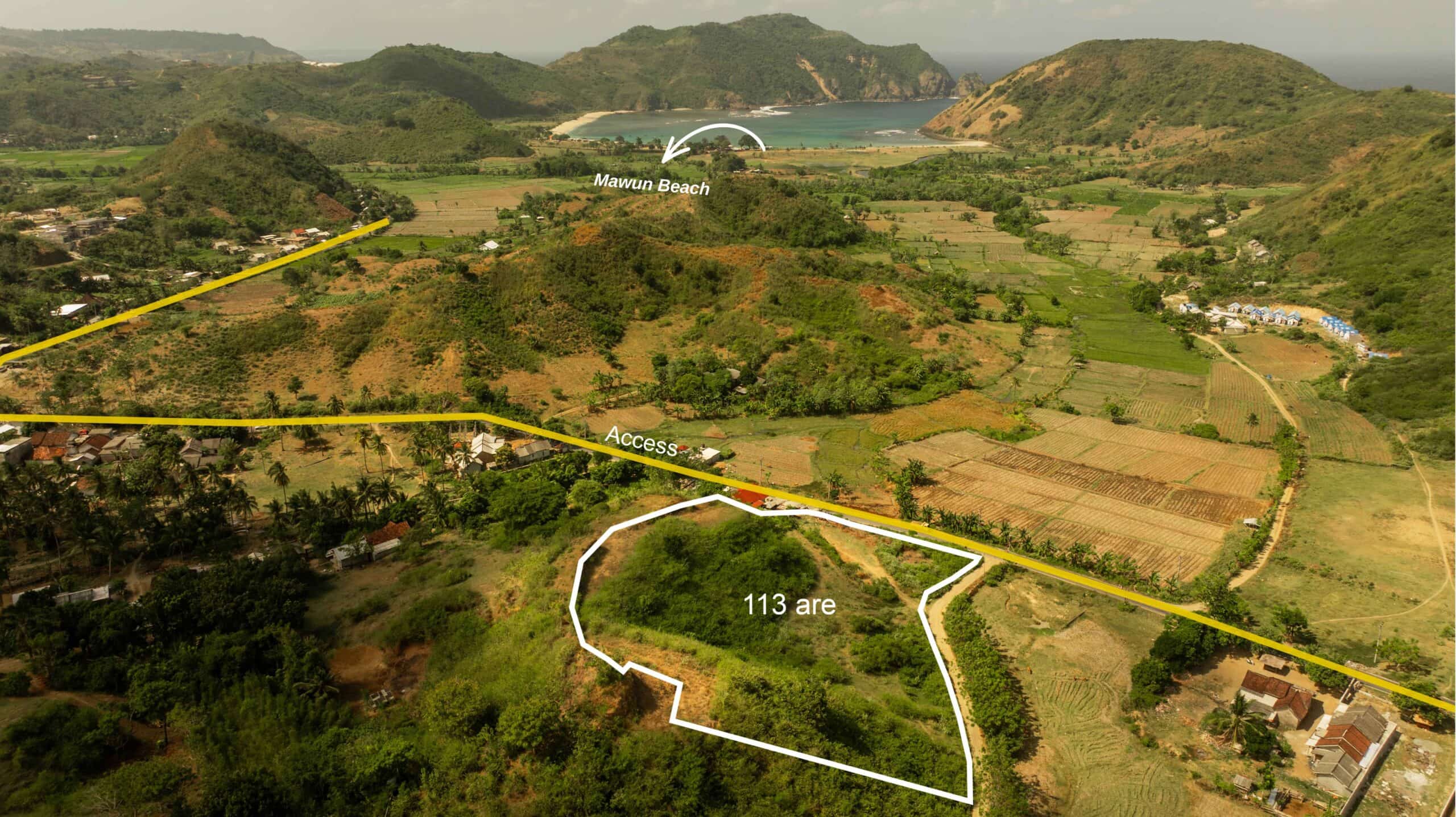 Mawun - 113 are showing access and the beach