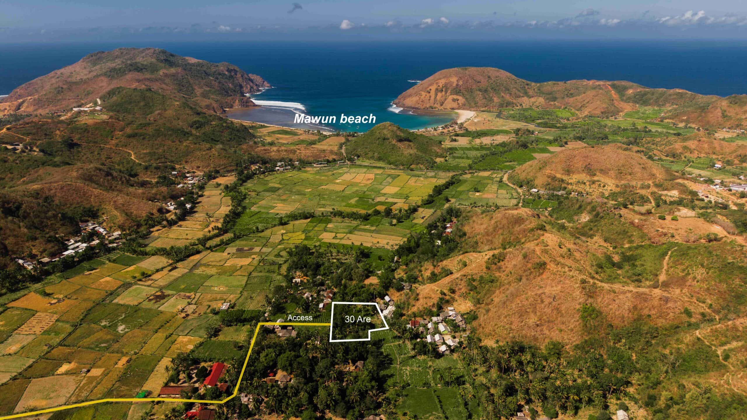 Areguling - Flat land 30 are showing mawun beach
