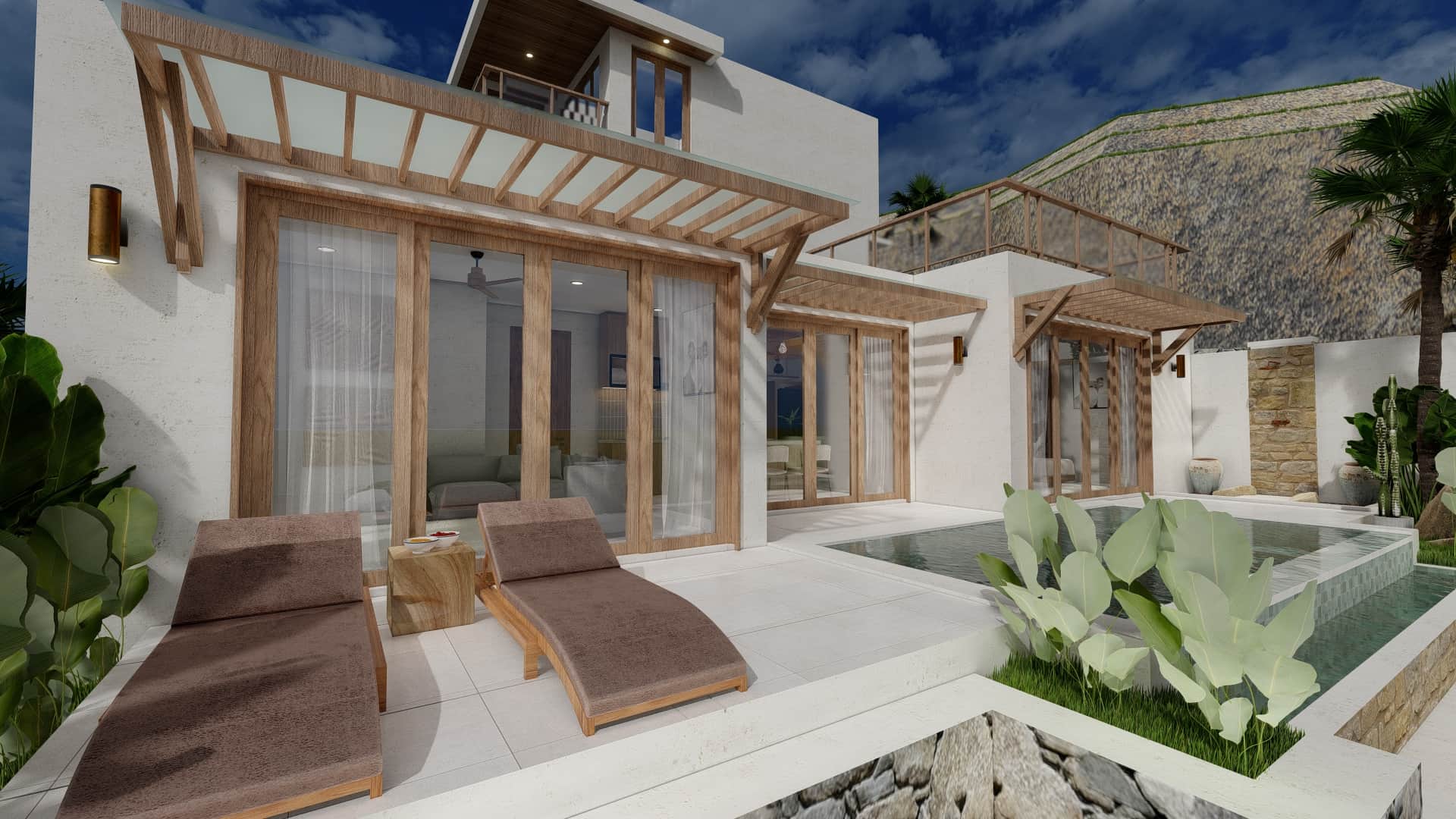 Enadia Sunset - 1BR exterior