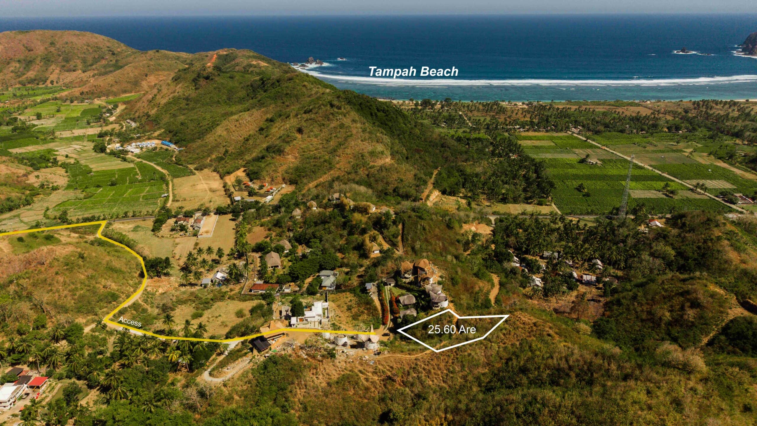 Mawun - Oceanview 25.6 are showing the beach and access