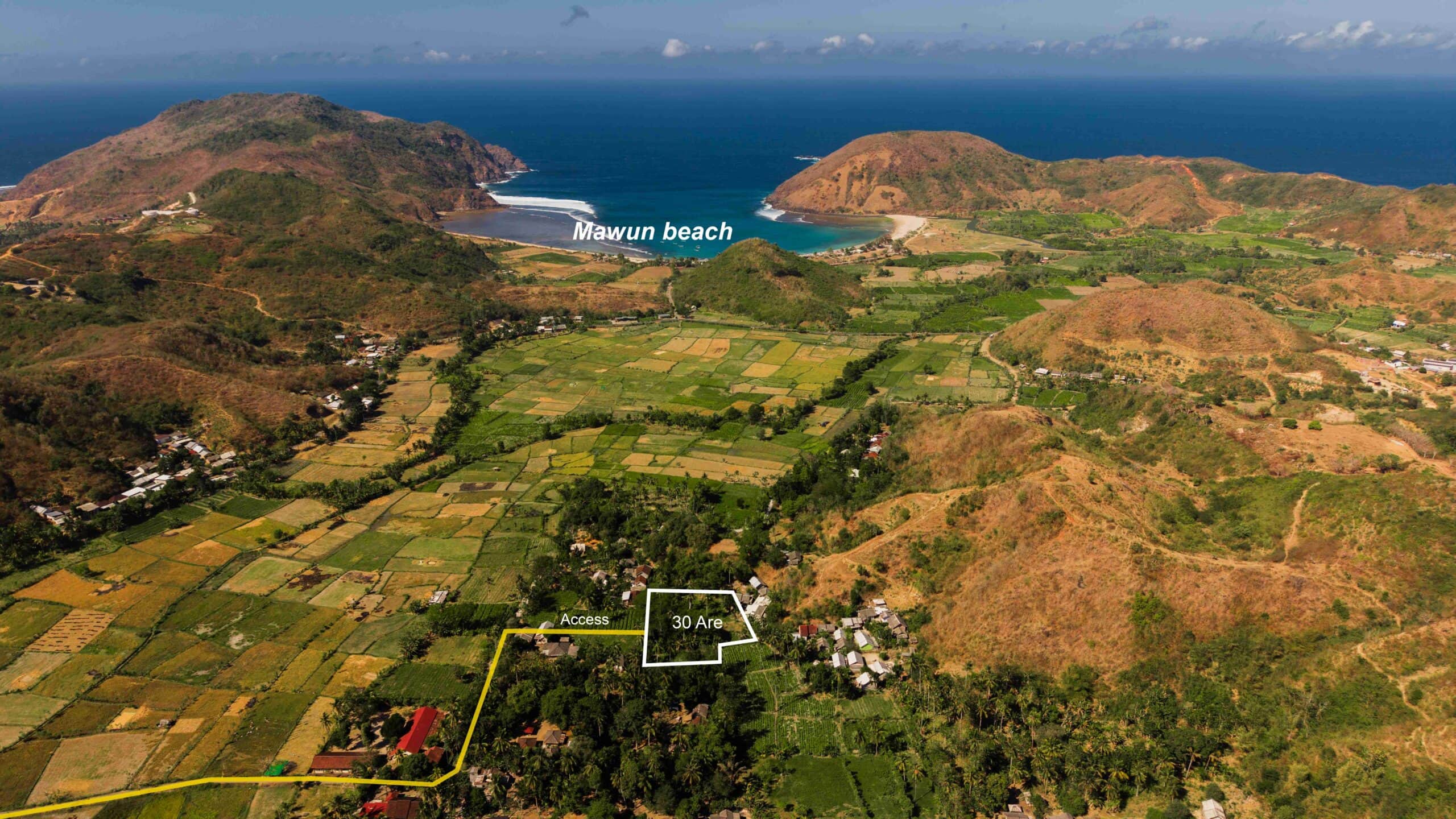 Areguling - Flat land 30 are showing mawun beach