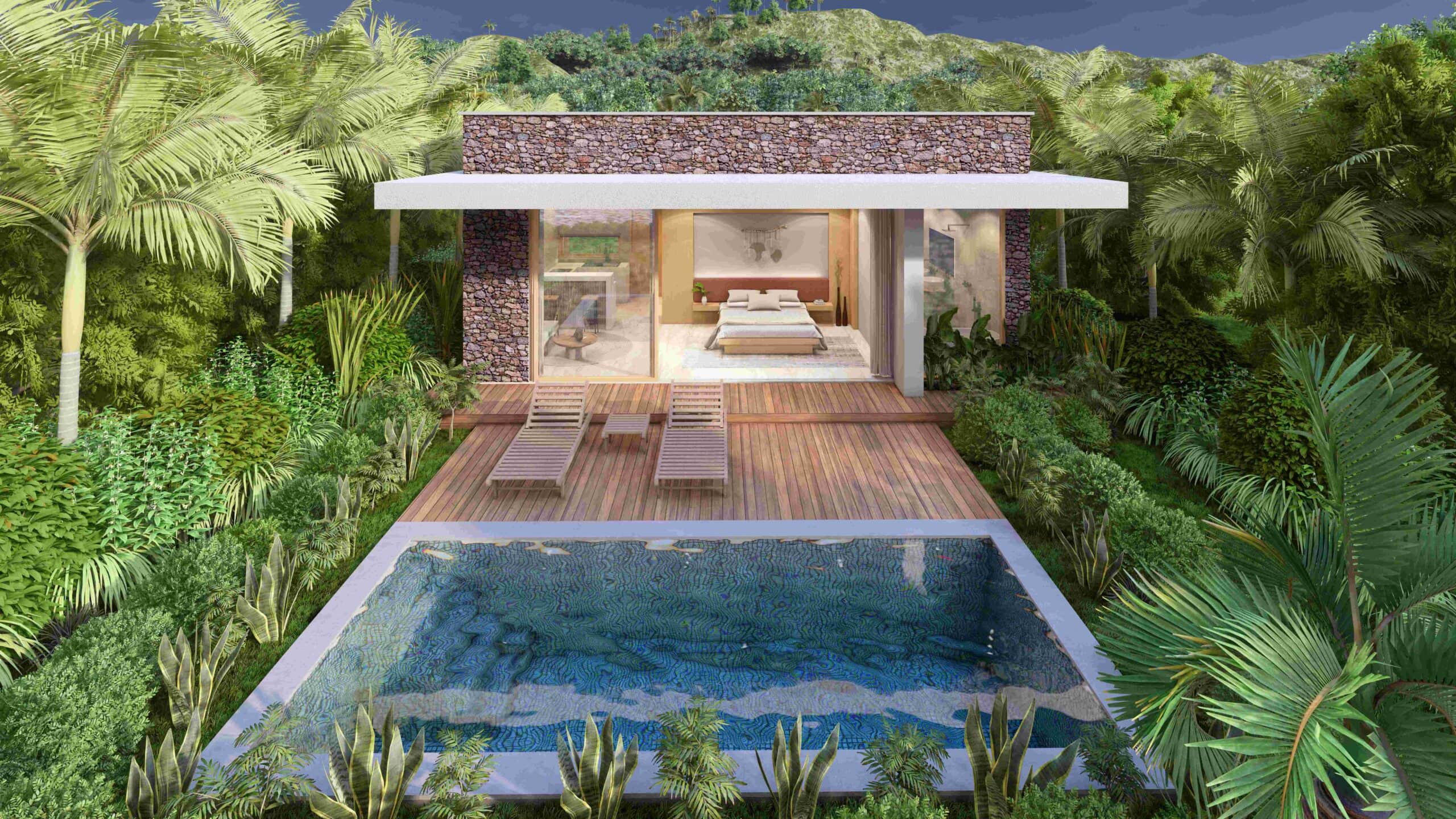 1BR Villa in Mawi - exterior