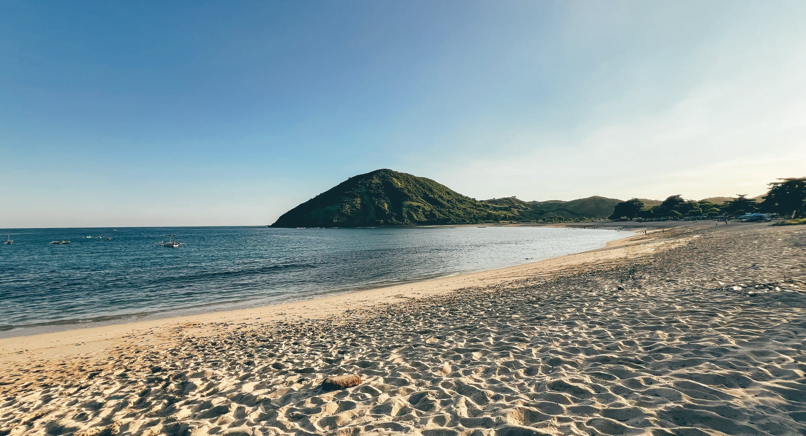 Mawun beach in Lombok