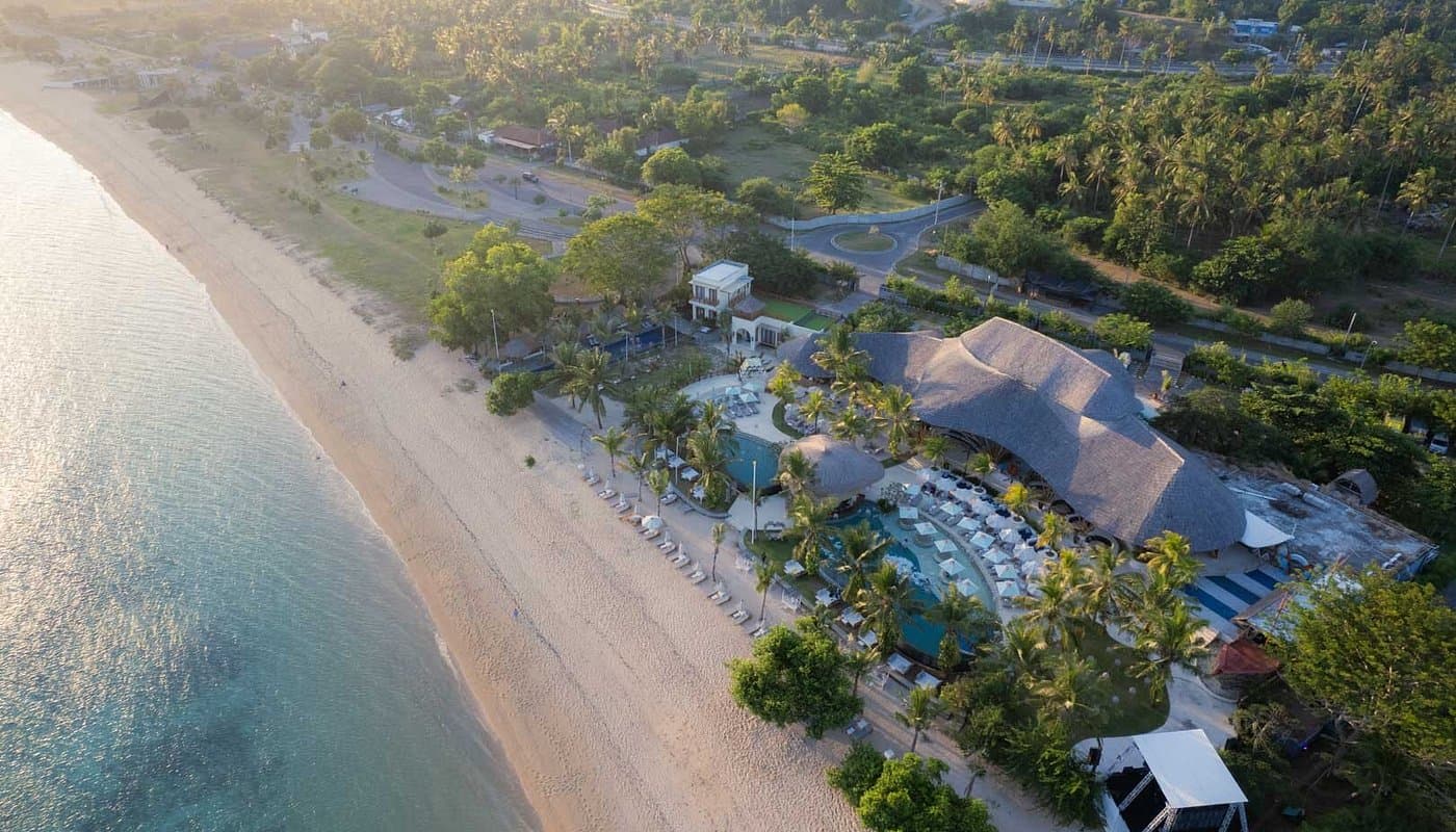 Mandalika beach bar in Lombok
