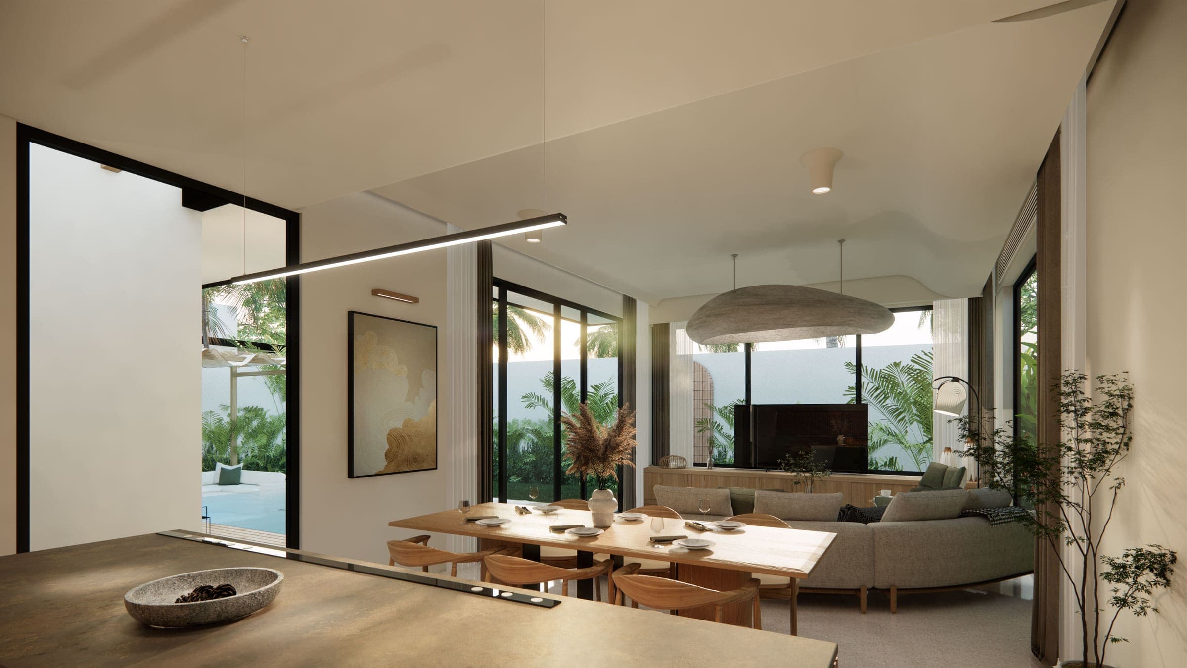 Novi Villa Living Room
