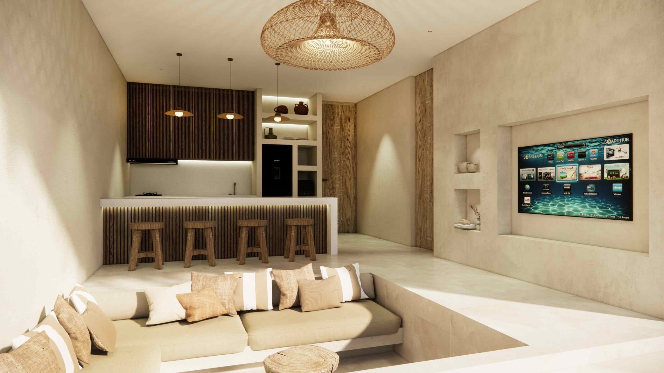 kenya resort & residence villa living room