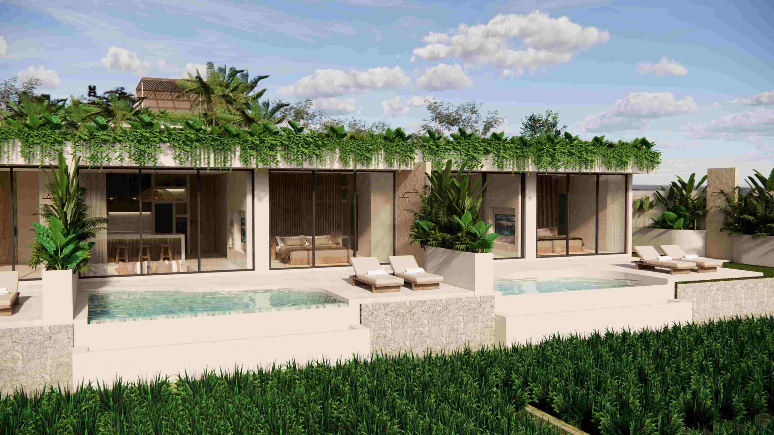 kenya resort & residence villa exterior render