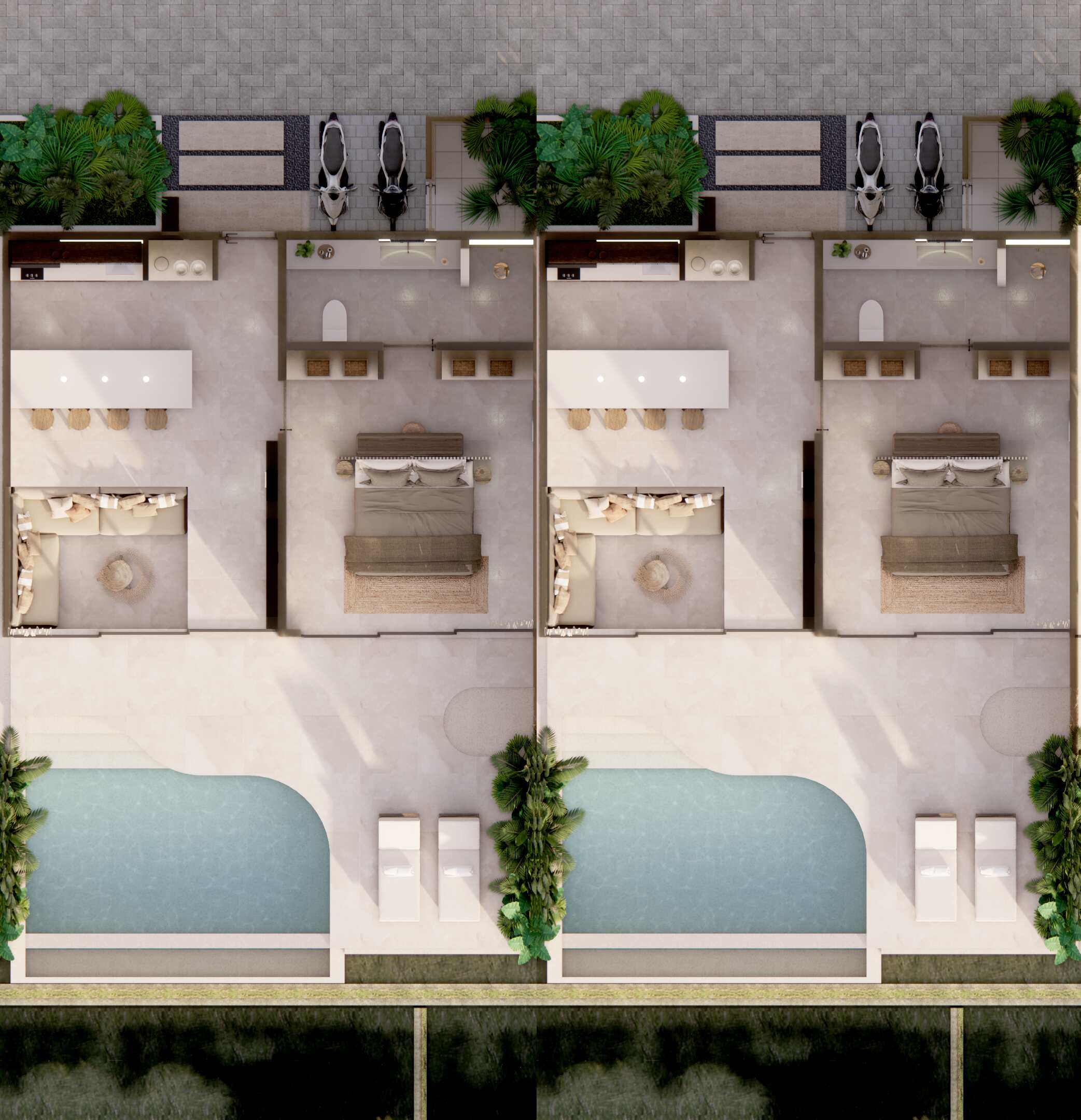 kenya resort & residence villa floor plan
