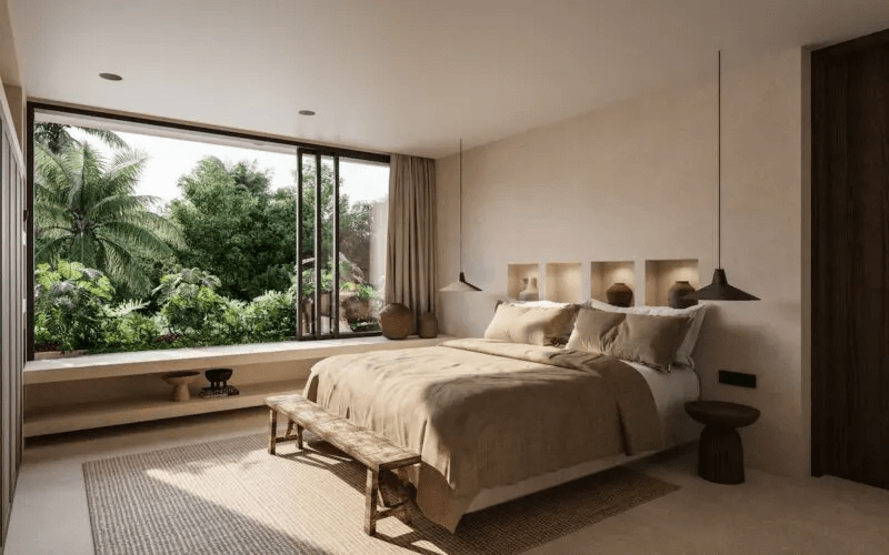 tias villas - 2br villa mawun luxurious bedroom