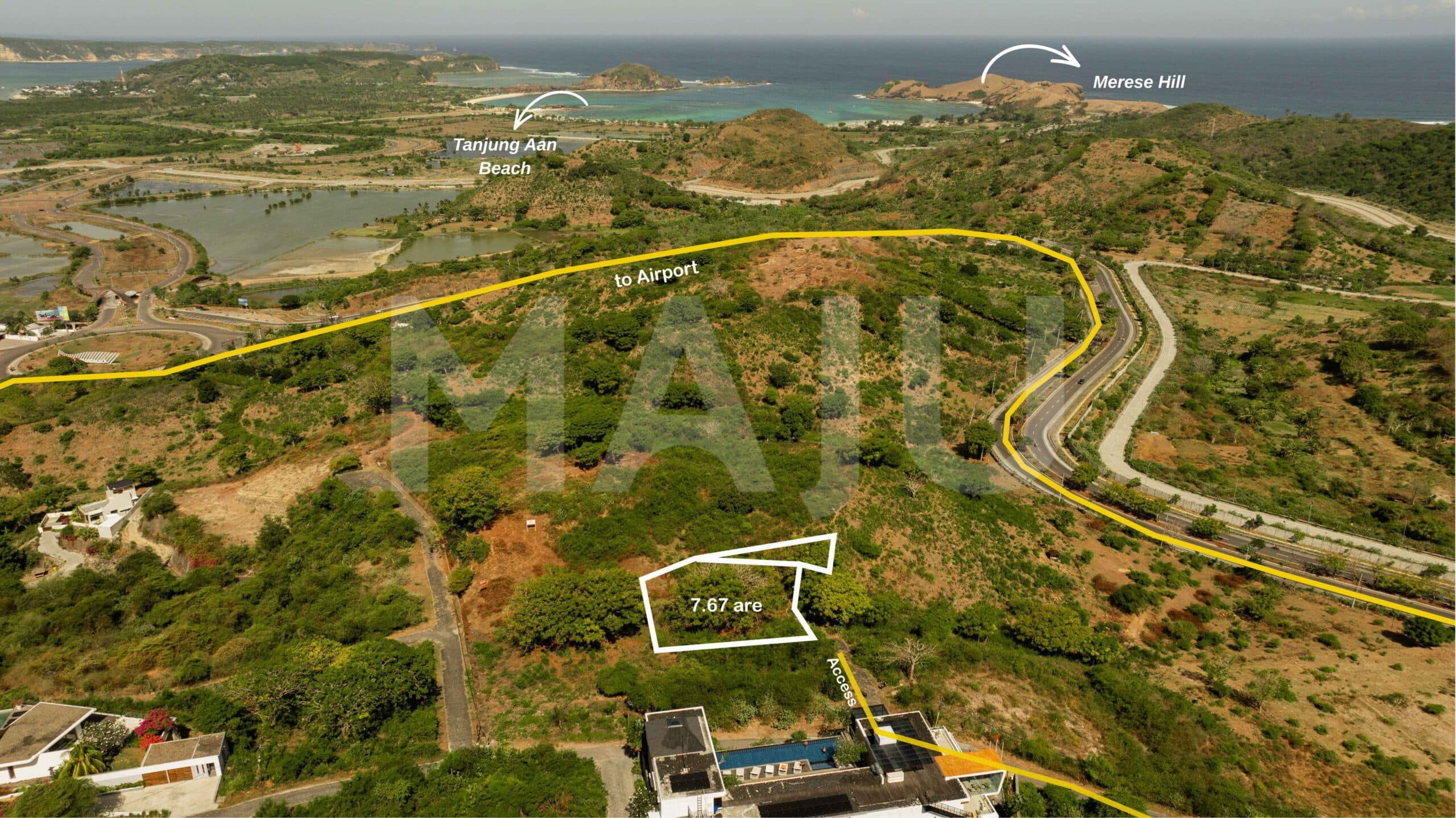 Kuta - 7.67 are showing merese hill