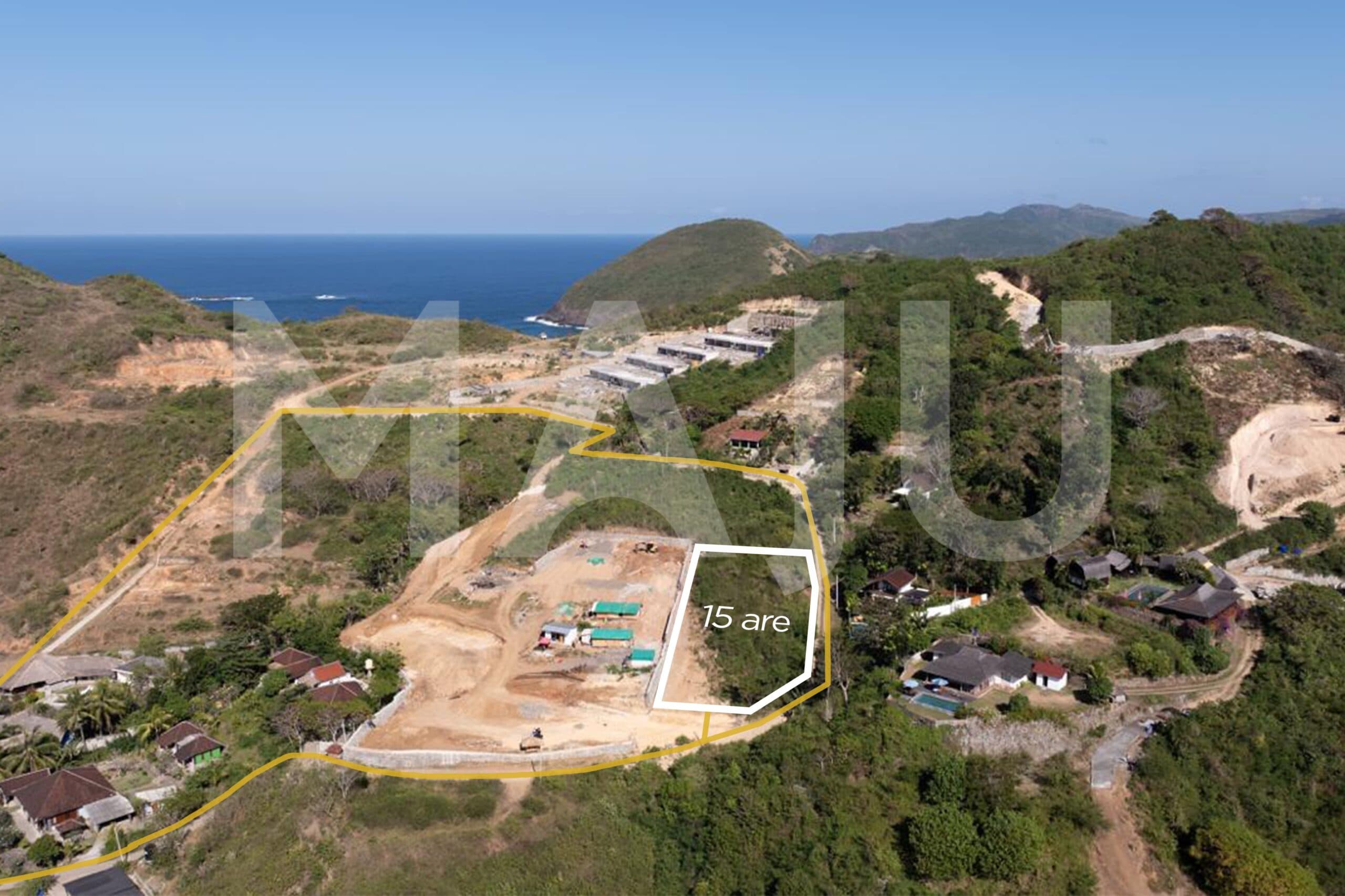 Are Guling 15 are showing the development beside