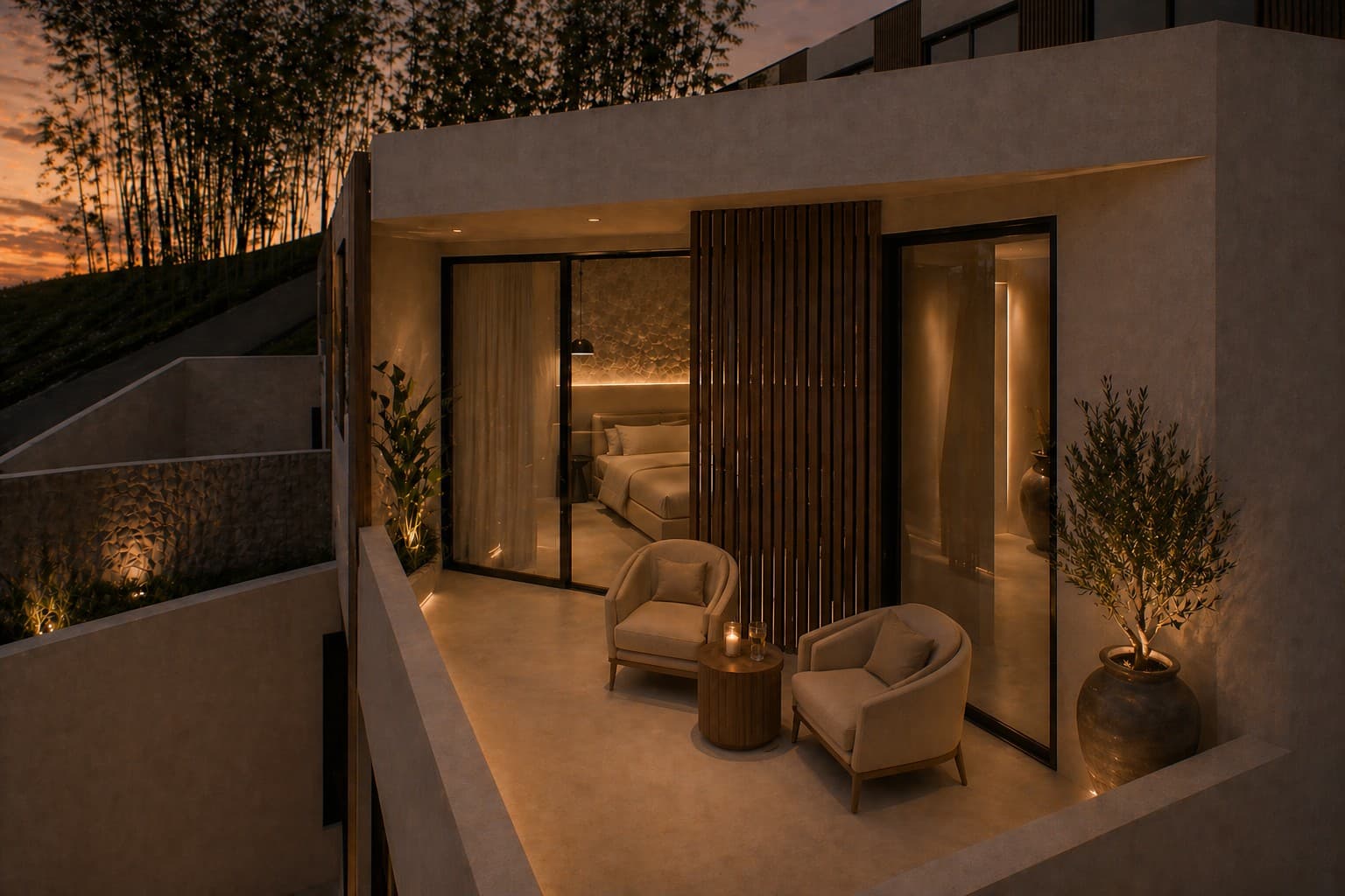 EALA ESTATE BEDROOM BALCONY AREA