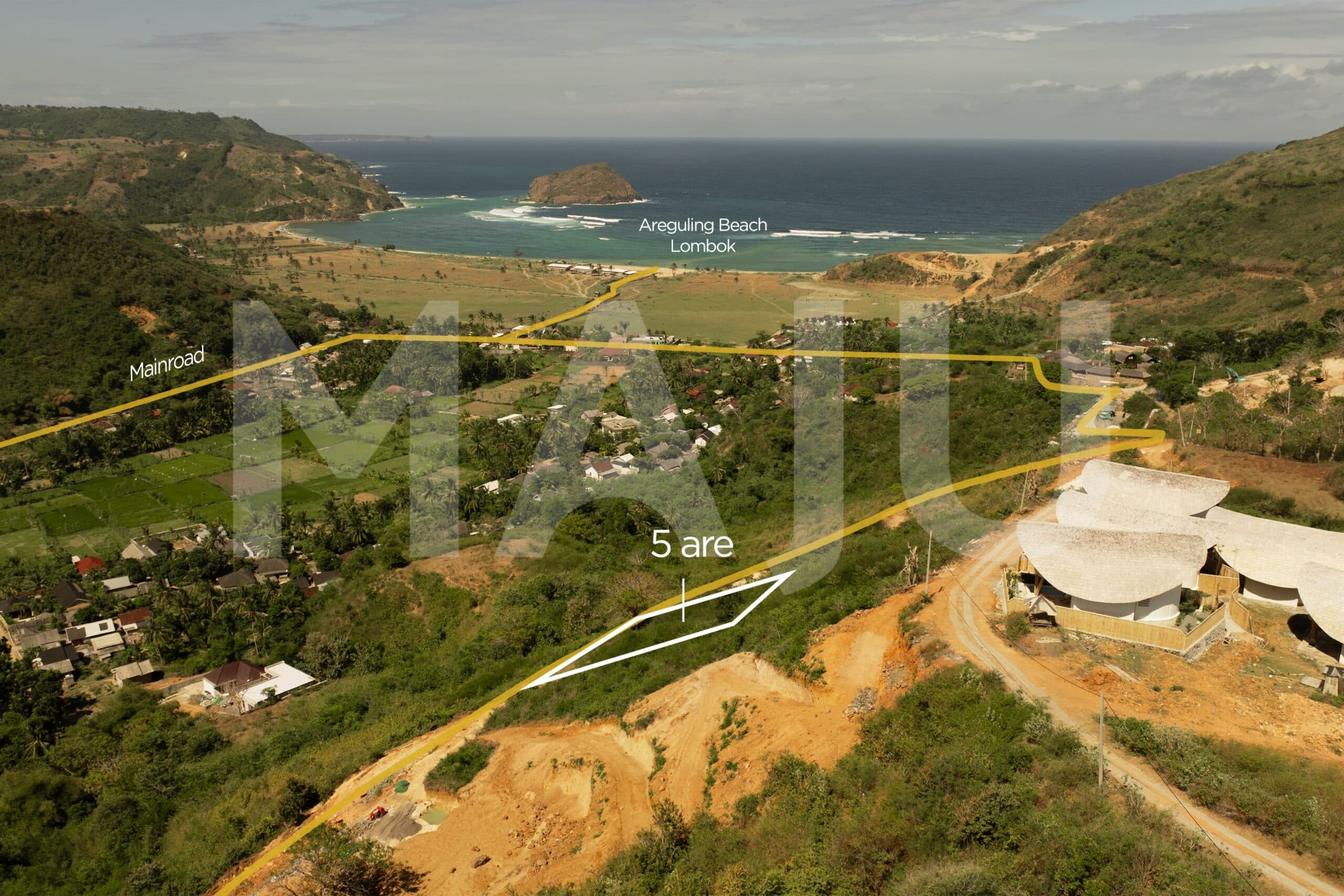 Are Guling - 5 are showing ocean view