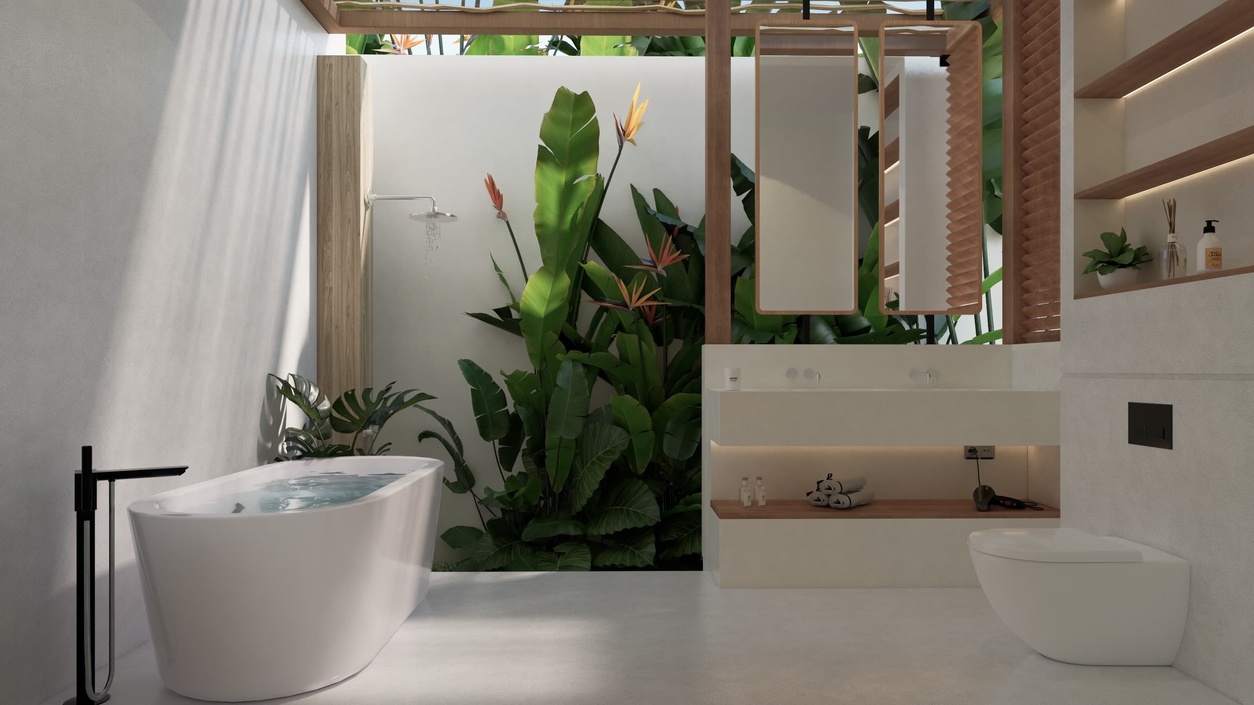 Villa Merendeng - Master Bathroom 3