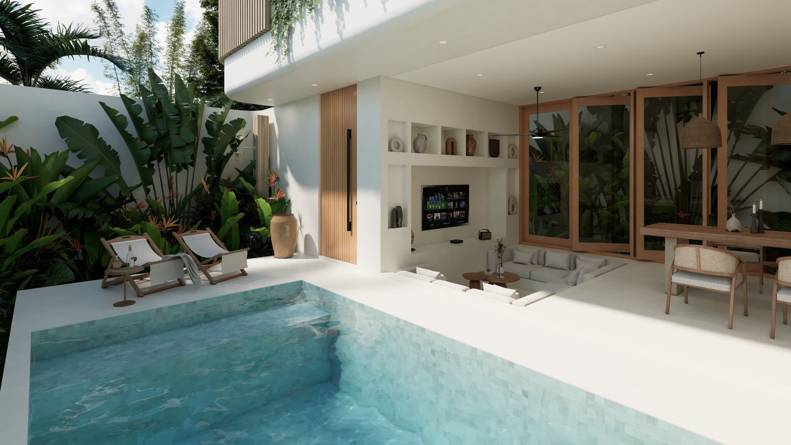 Villa Merendeng - Pool View