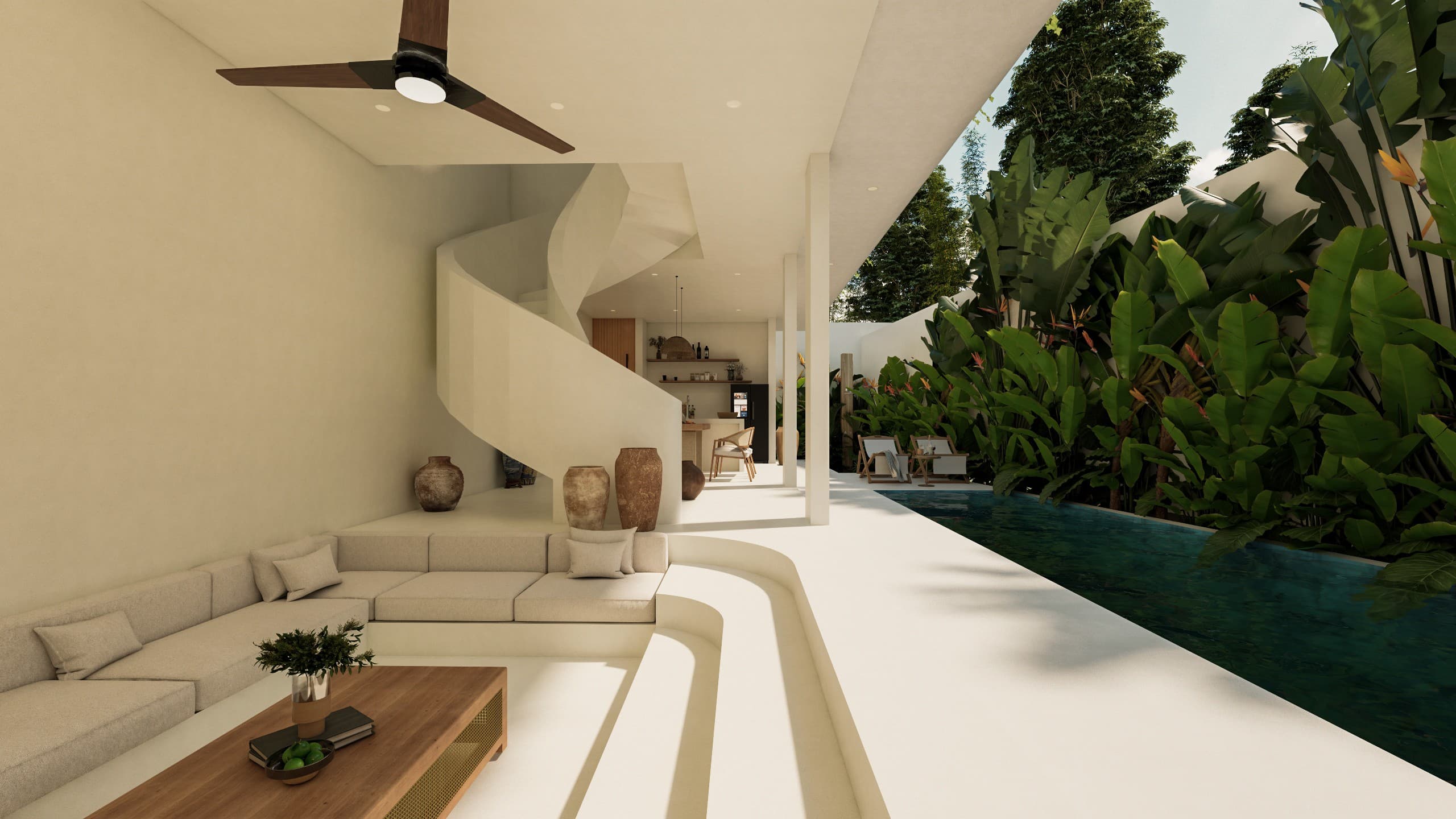 Mong Villa - pool