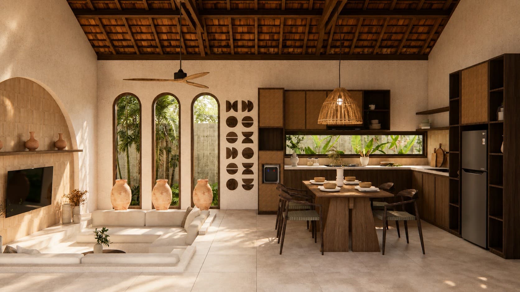 Villa Bayu - 1BR dining area