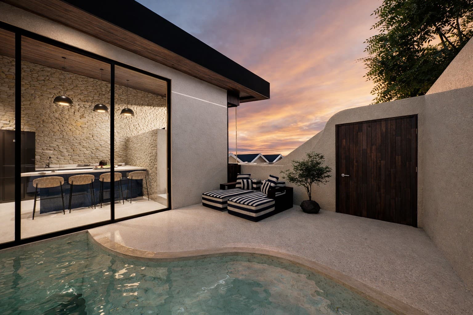 Eala Estate - 3BR pool sky