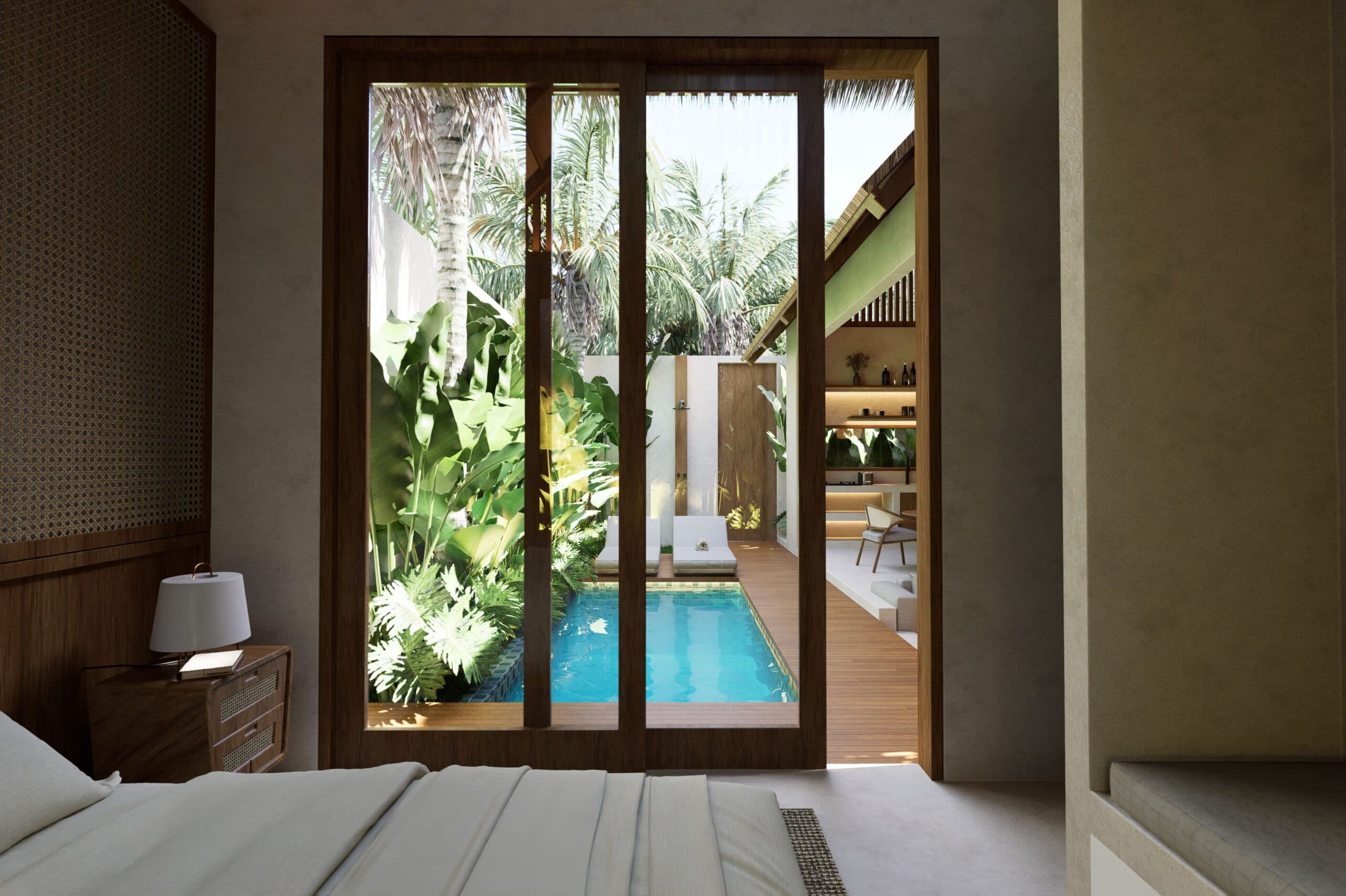 Sade Villa - pool view