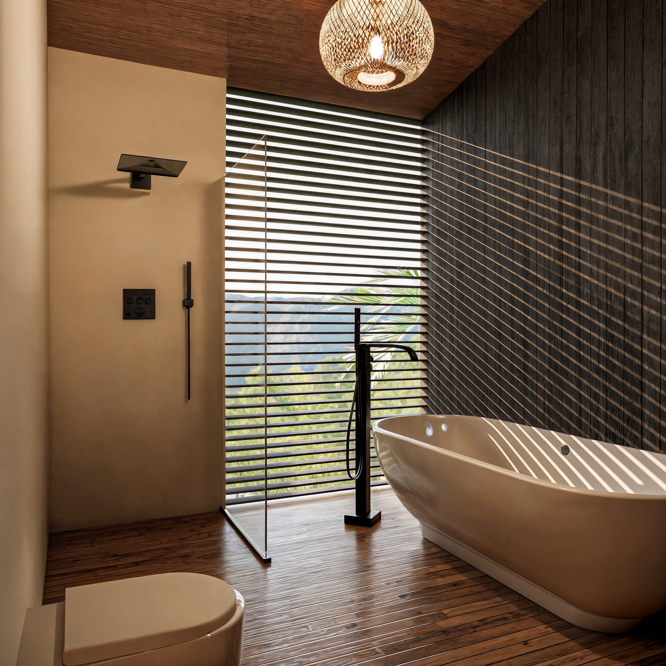 2BR Sunset Villa in Kuta - bathroom