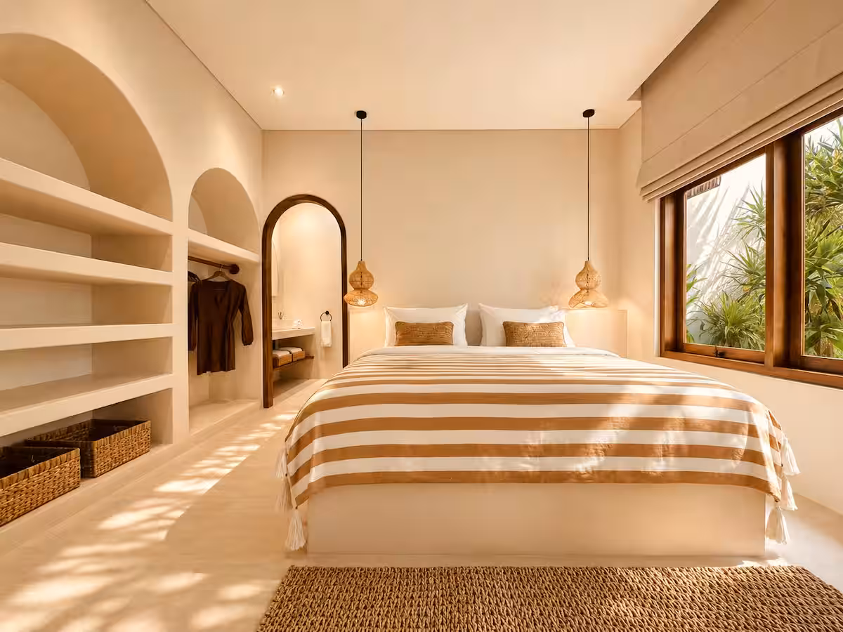 2BR villa in kuta bedroom