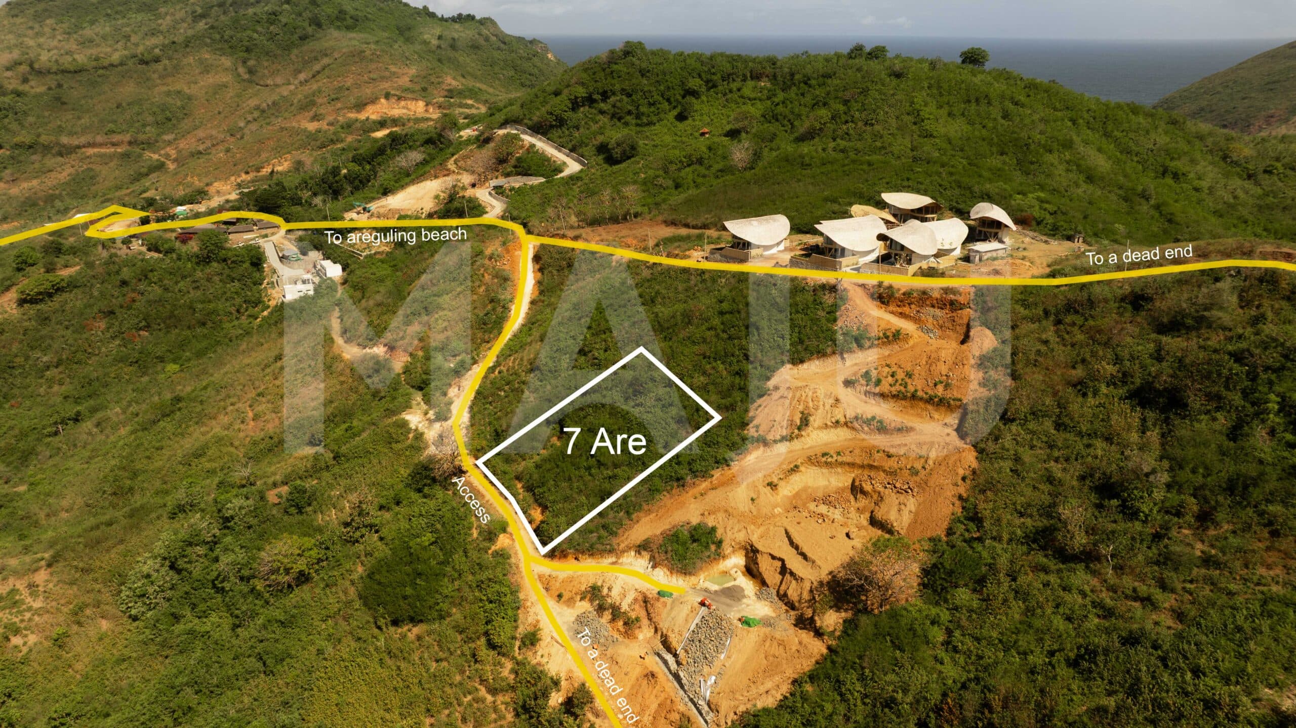 Areguling - Oceanview 7 are showing access to areguling beach