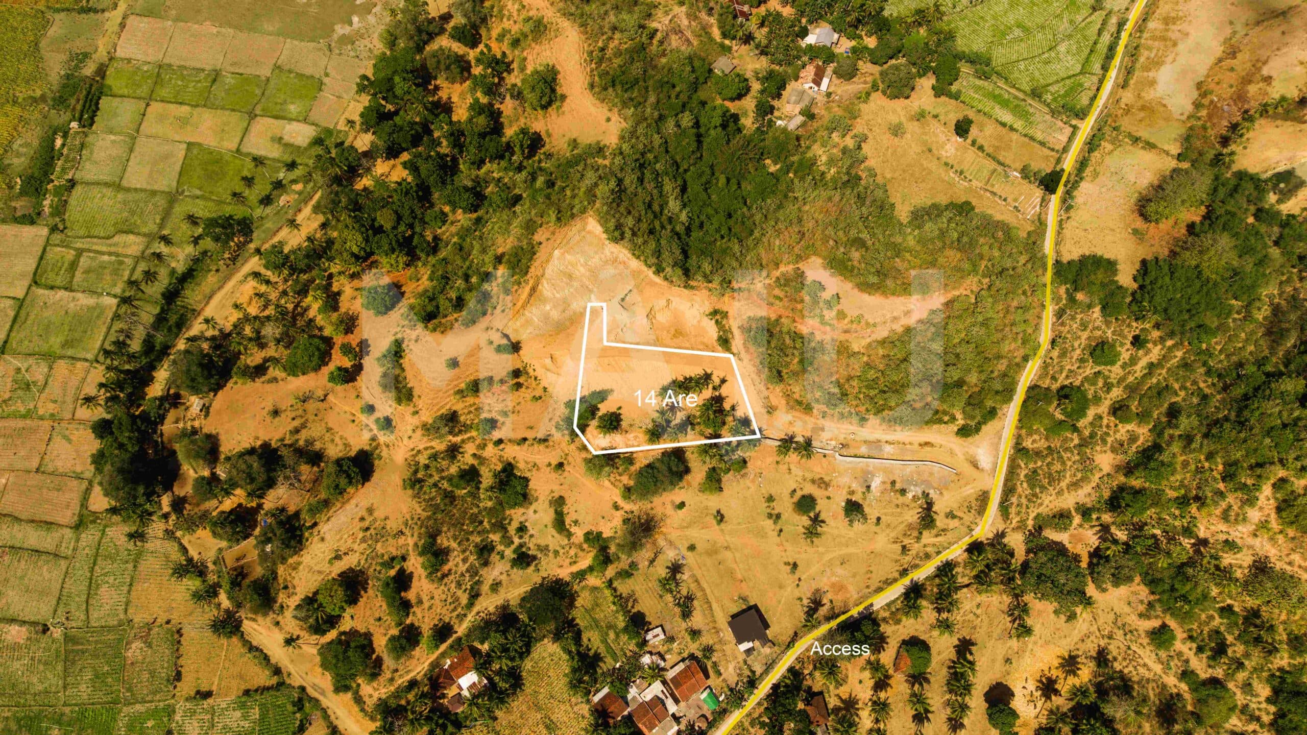 Selong Belanak - Flat land 14 are showing access