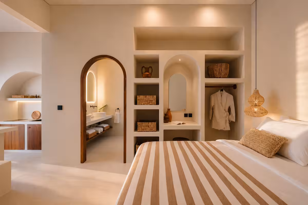 1BR villa in kuta bedroom
