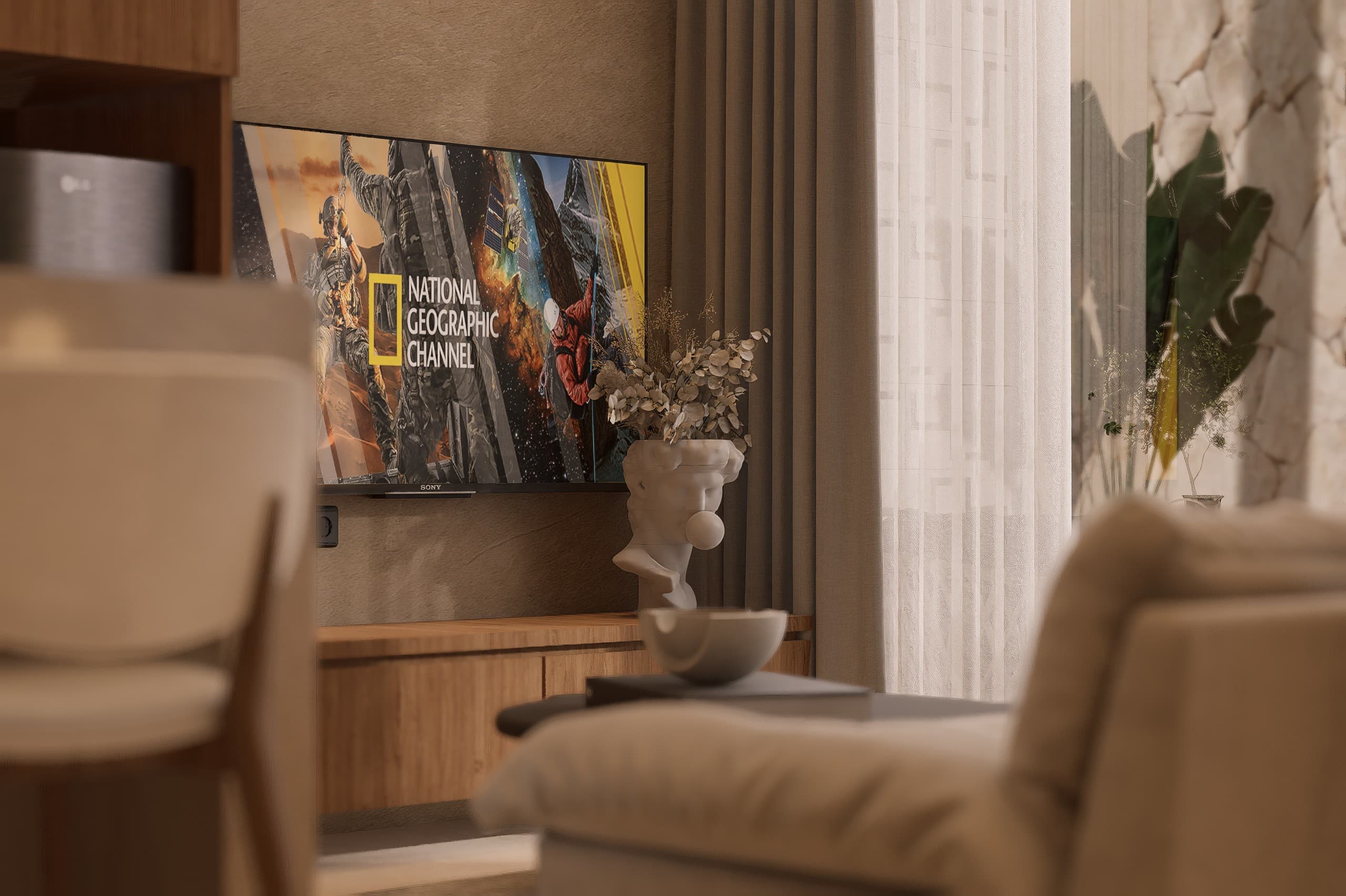 1BR Villa in Prabu - living room