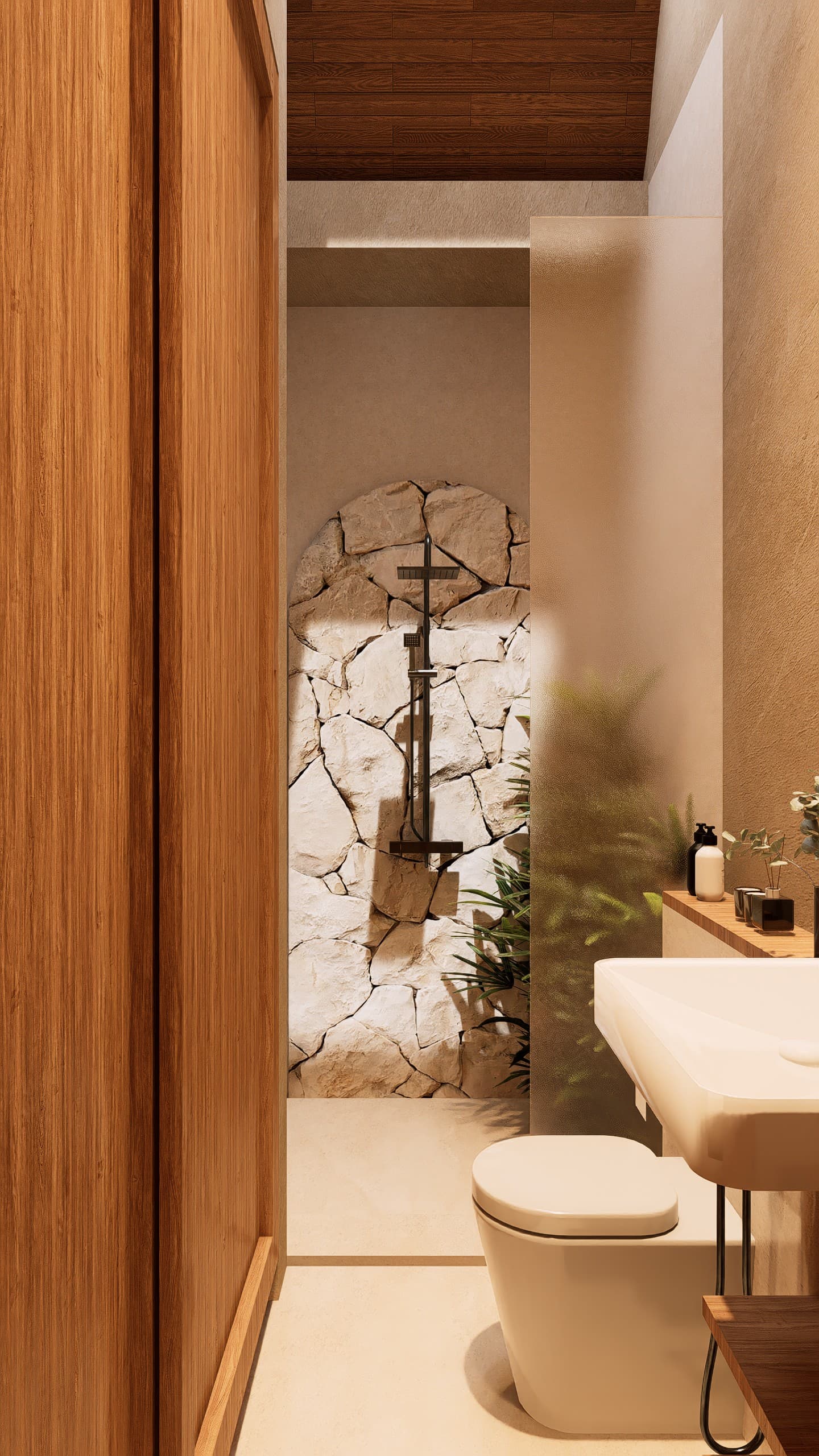 1BR Villa in Prabu - bathroom