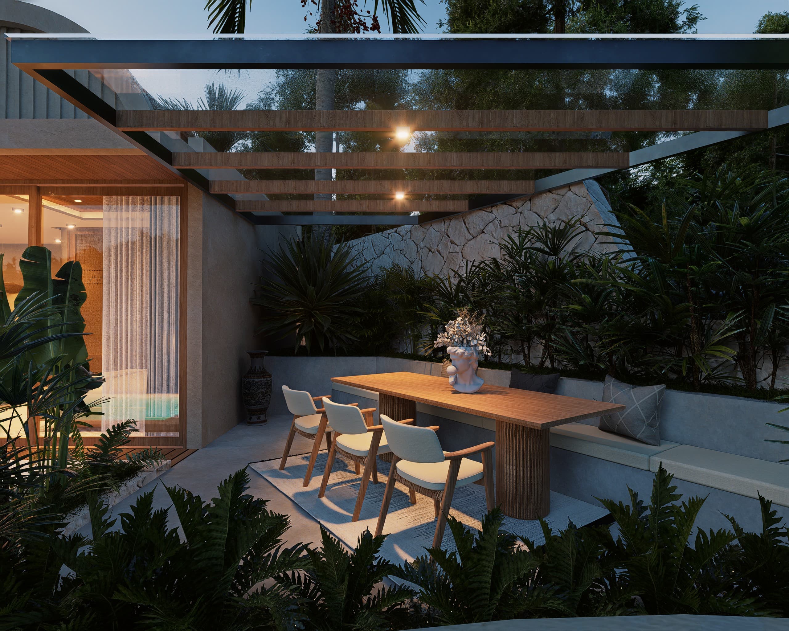 1BR Villa in Prabu - outdoor