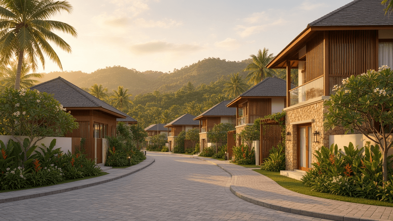 1BR Beach Villa in Tampah - village