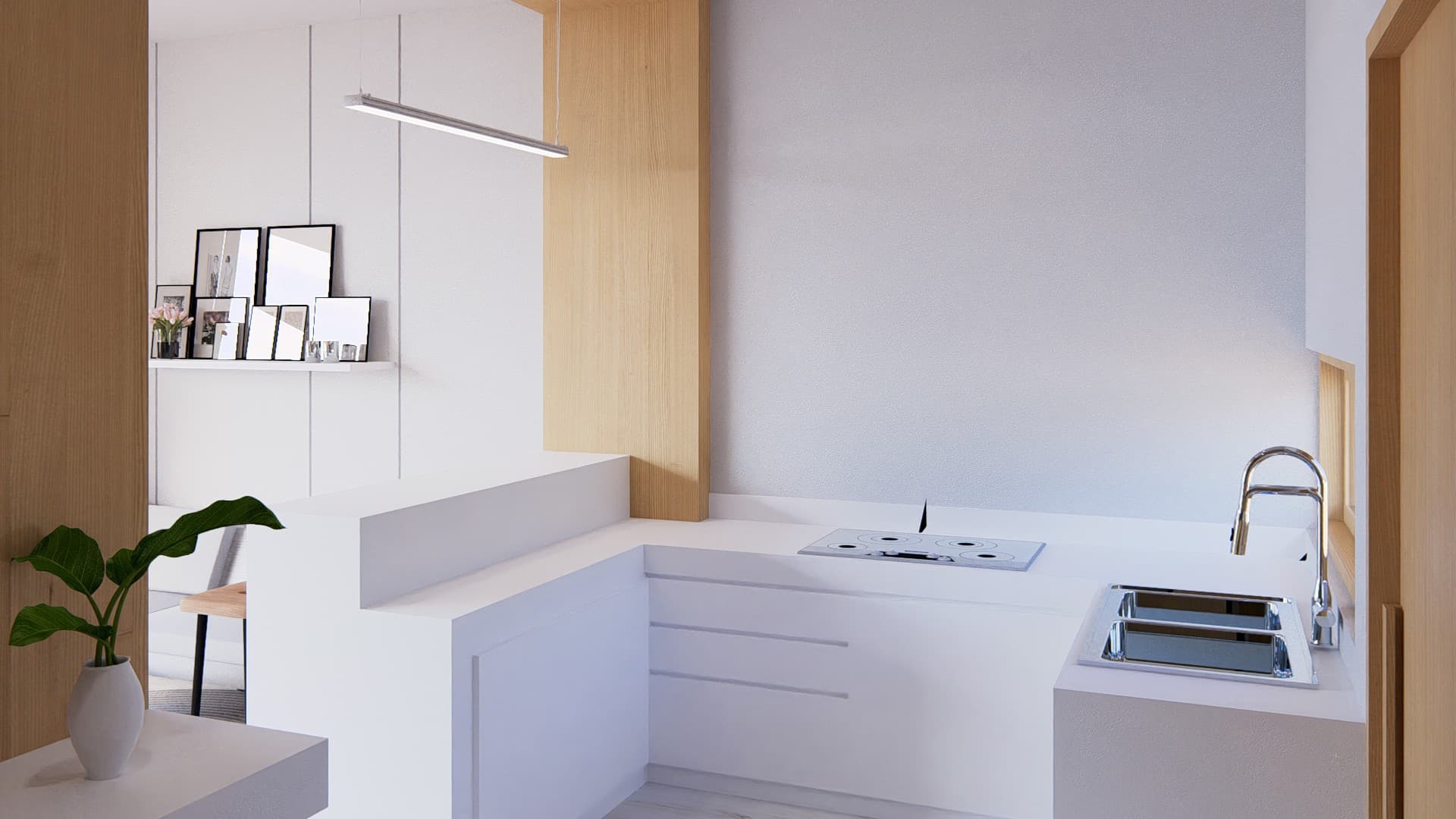 1BR Villa in Mawi - kitchen