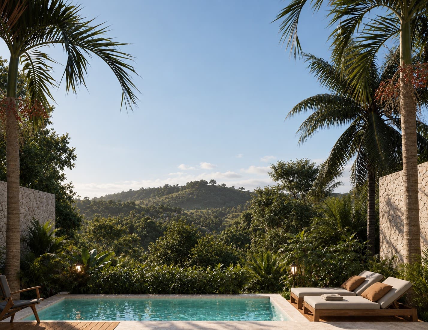2BR Villa in Mong - pool