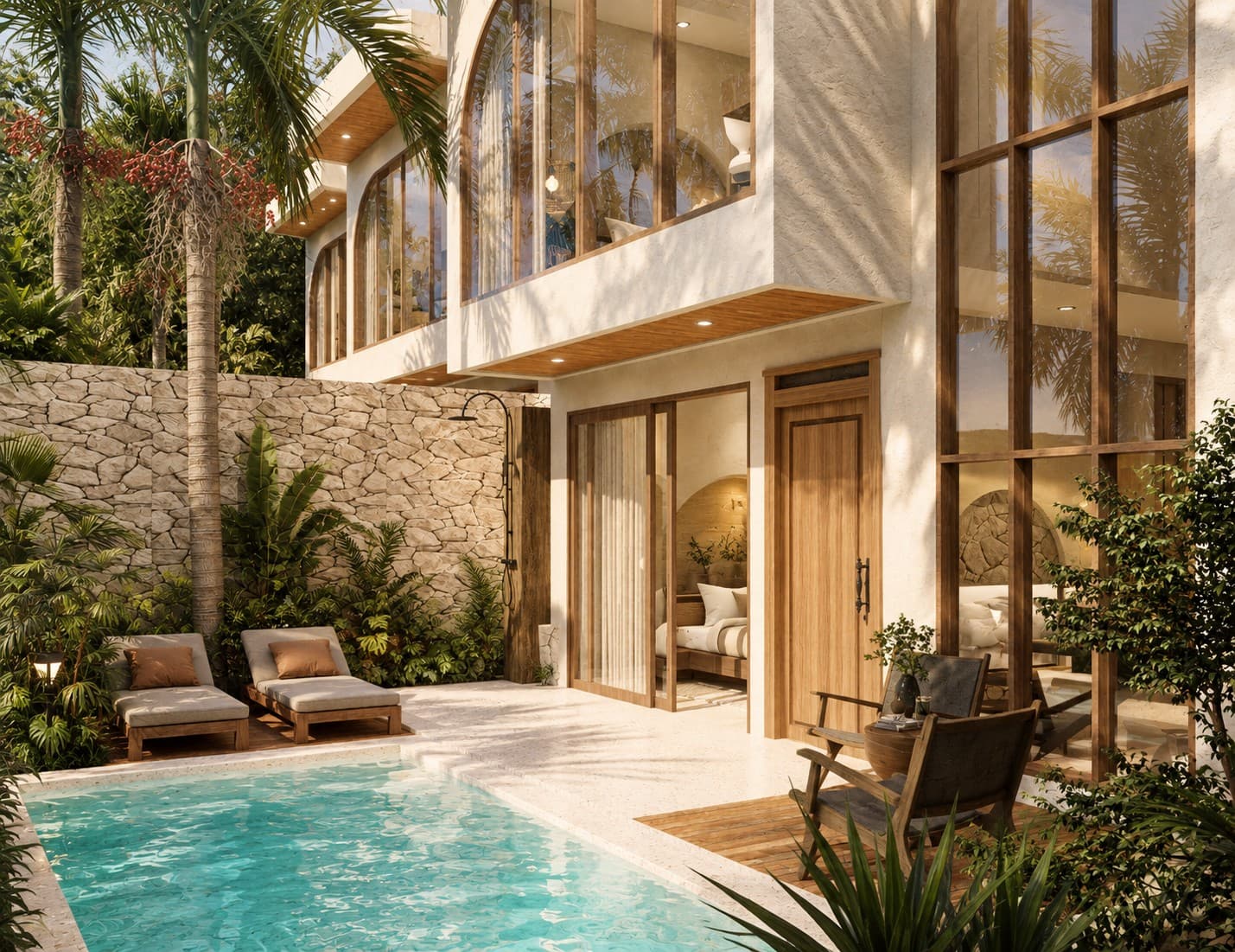 2BR Villa in Mong - pool
