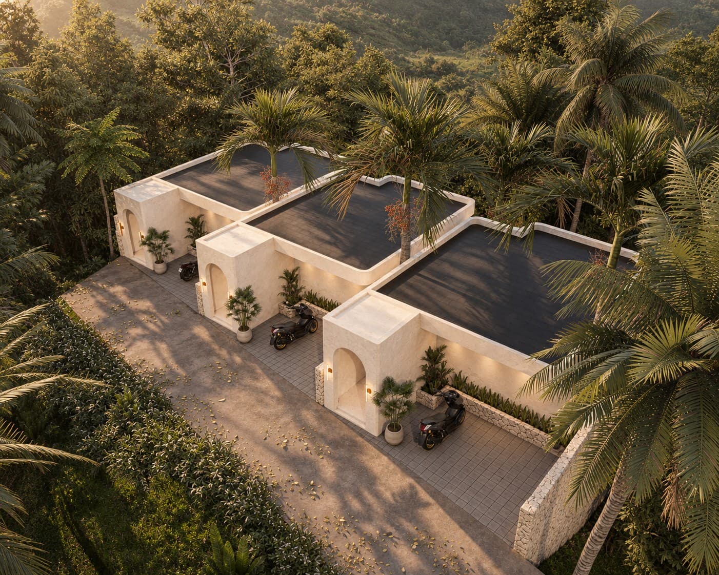2BR Villa in Mong - entrance