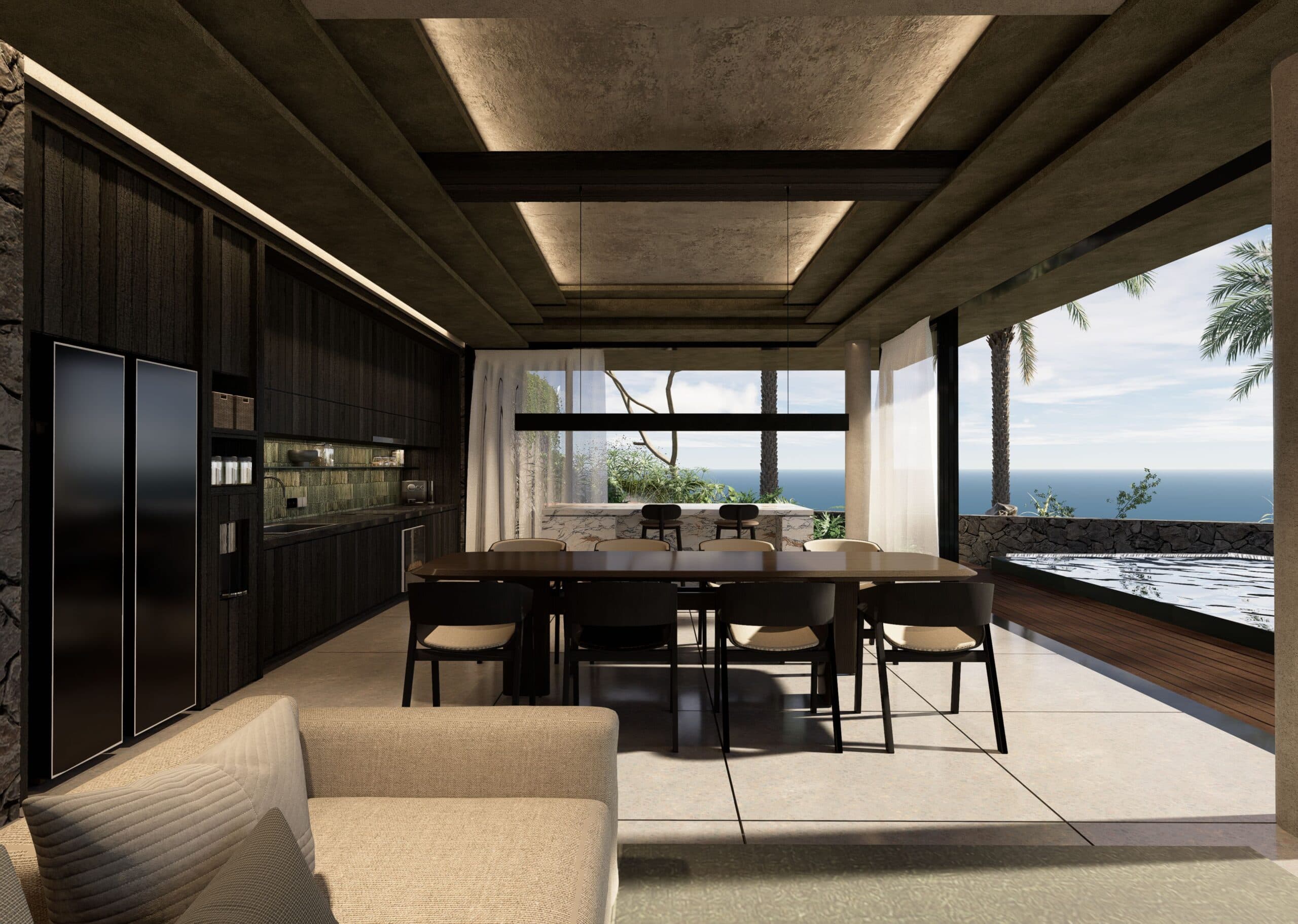 4BR Villa in Torok - dining area