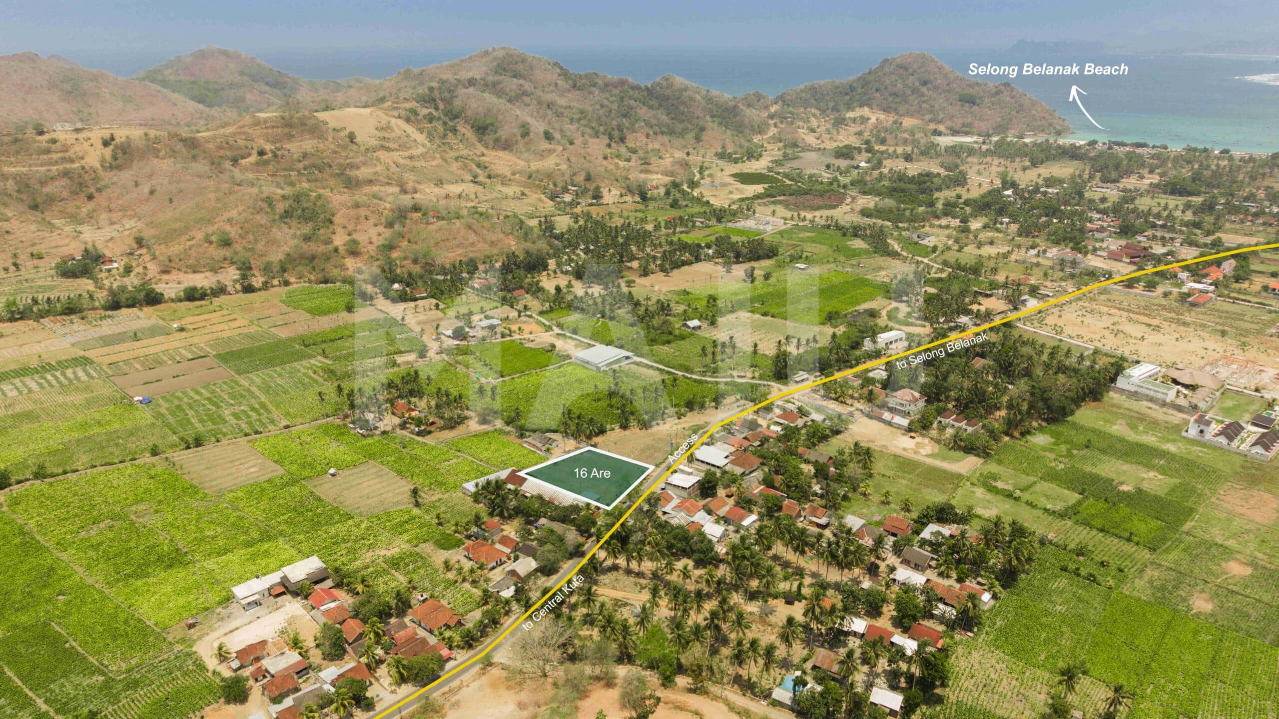 Selong Belanak 16 are showing access