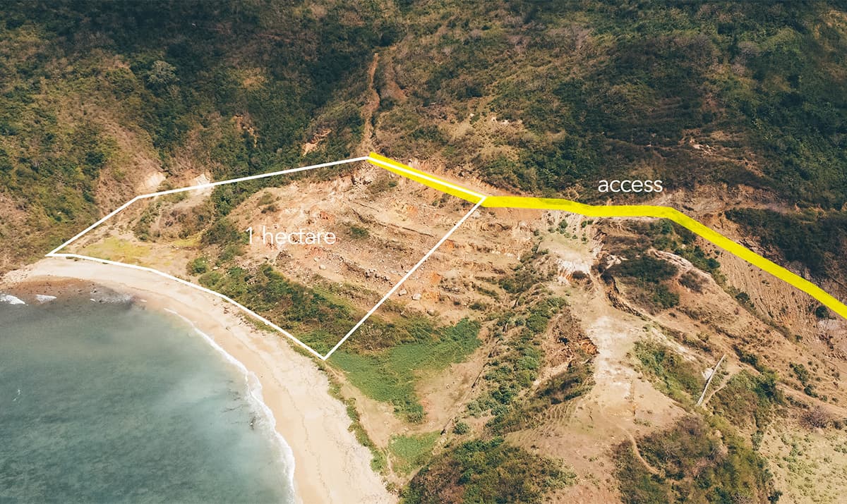 30 are Beachfront Land for Sale in Areguling, South Lombok