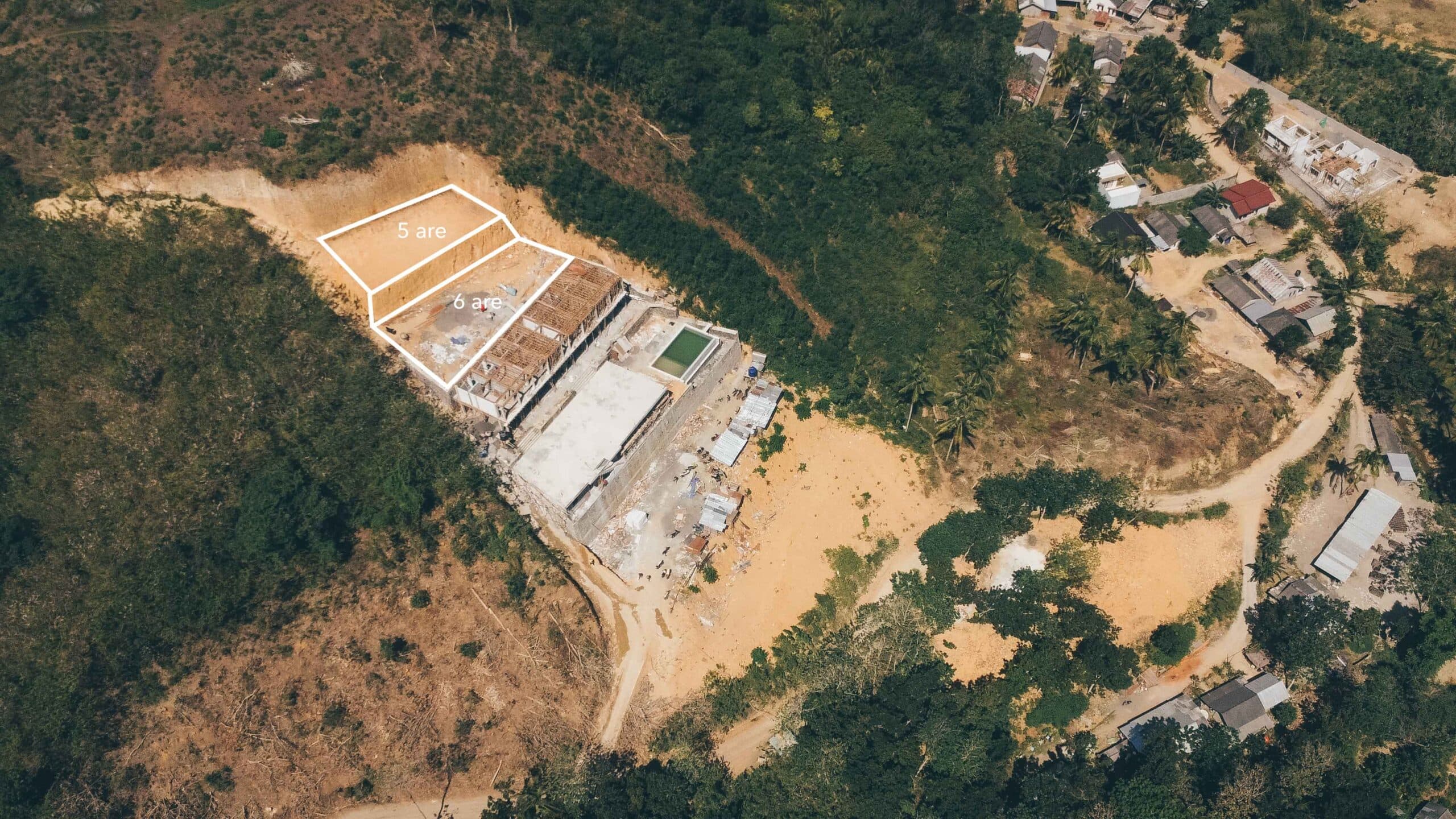 11 are hillside plot for sale in Kuta Lombok