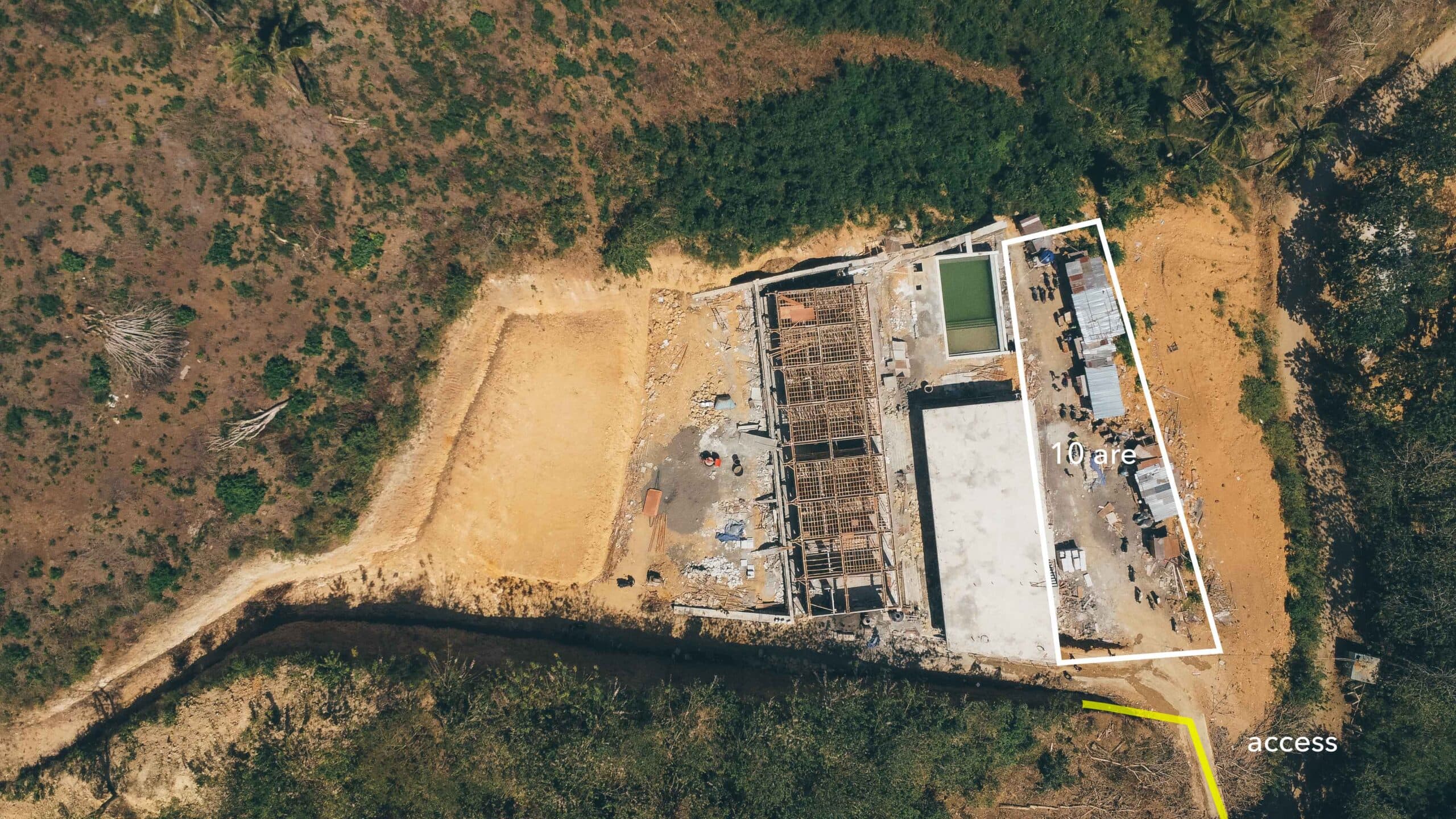 10 are hillside plot for sale in Kuta Lombok