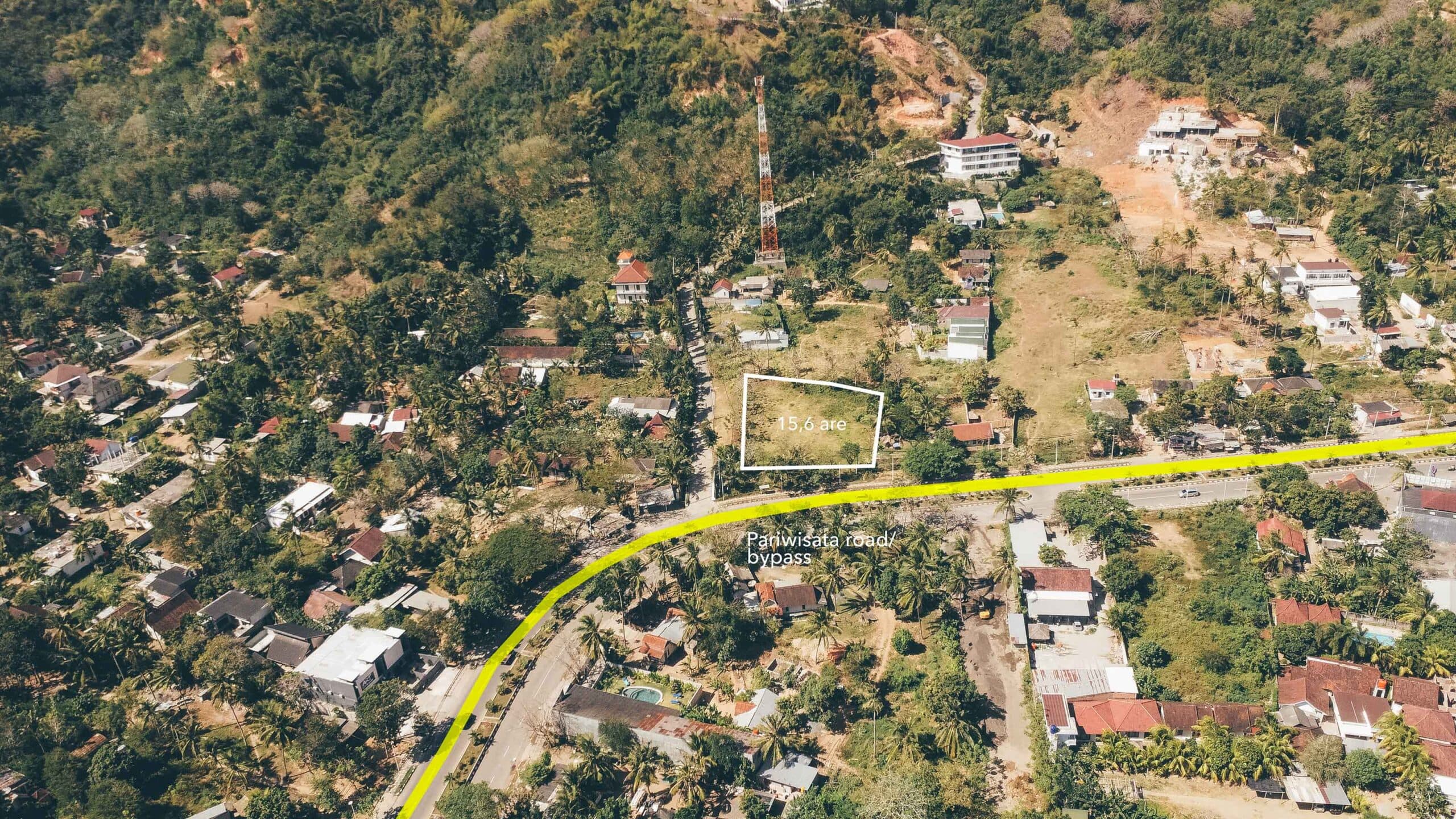 15 are flat land for sale in Kuta Lombok