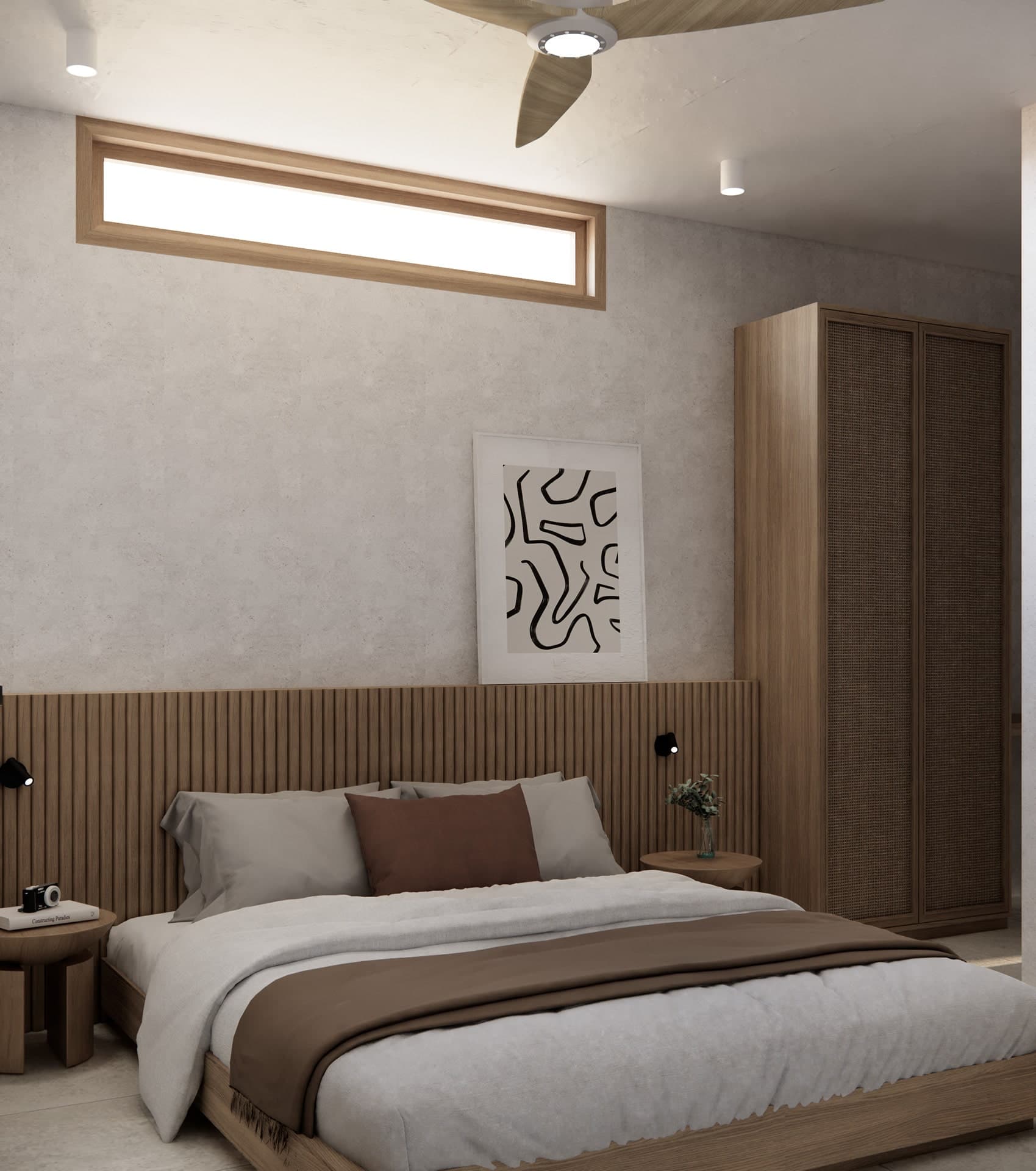 Bedroom - Monstera Villa South Lombok