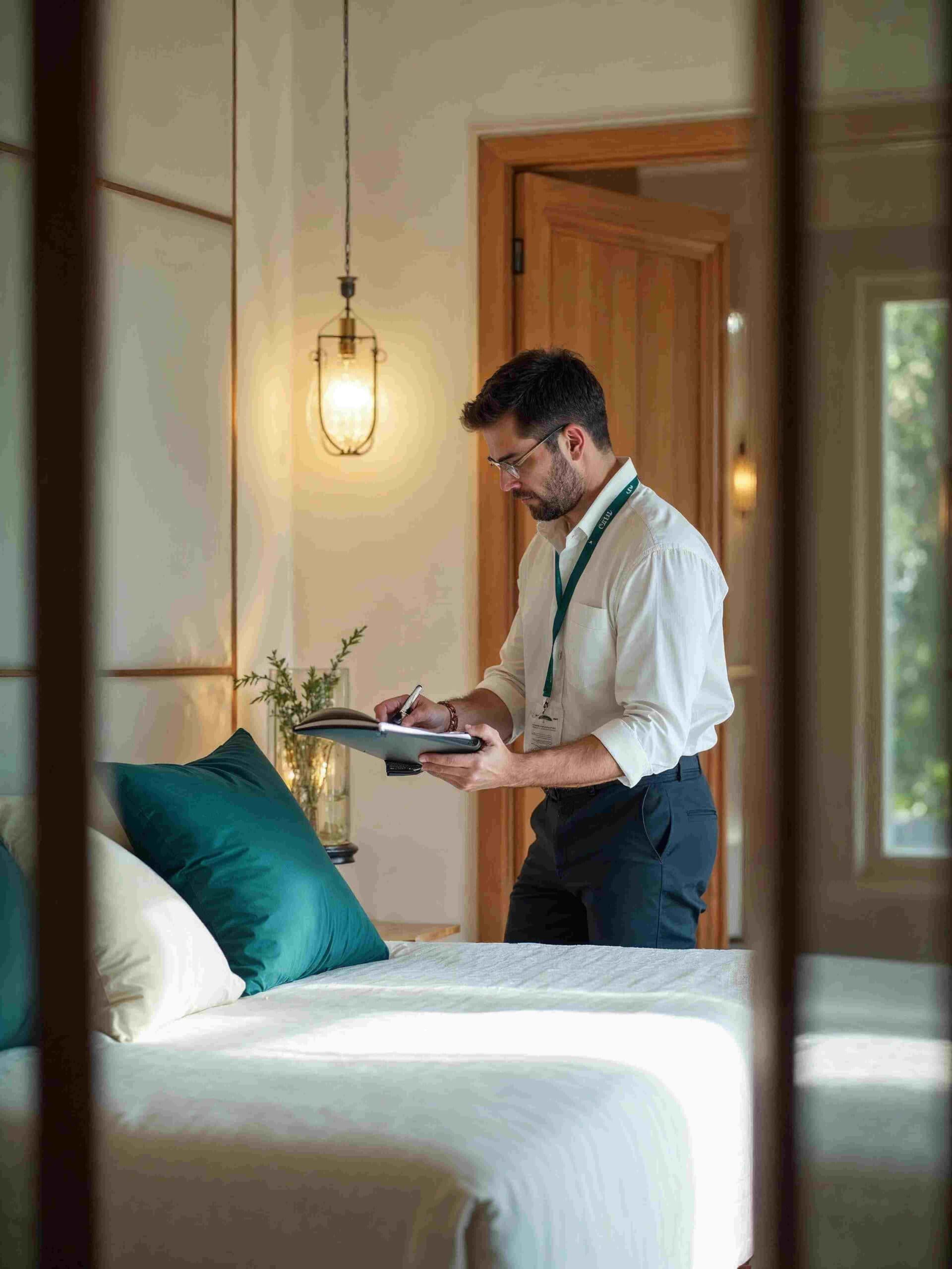 property manager villa check up