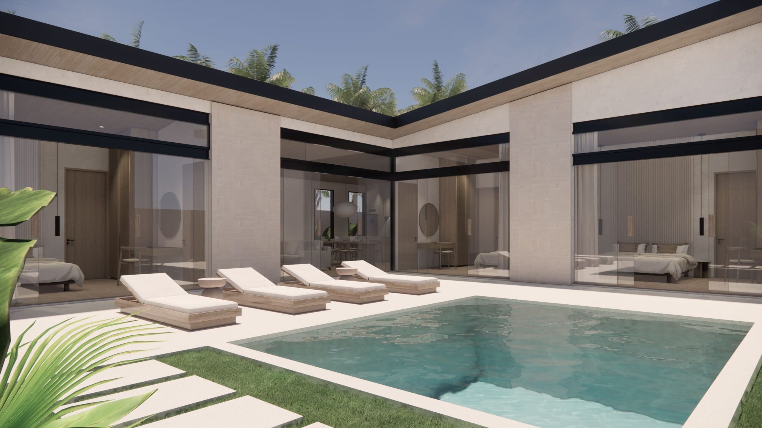 Pool - Habitat Vibe Villa For Sale Kuta Lombok