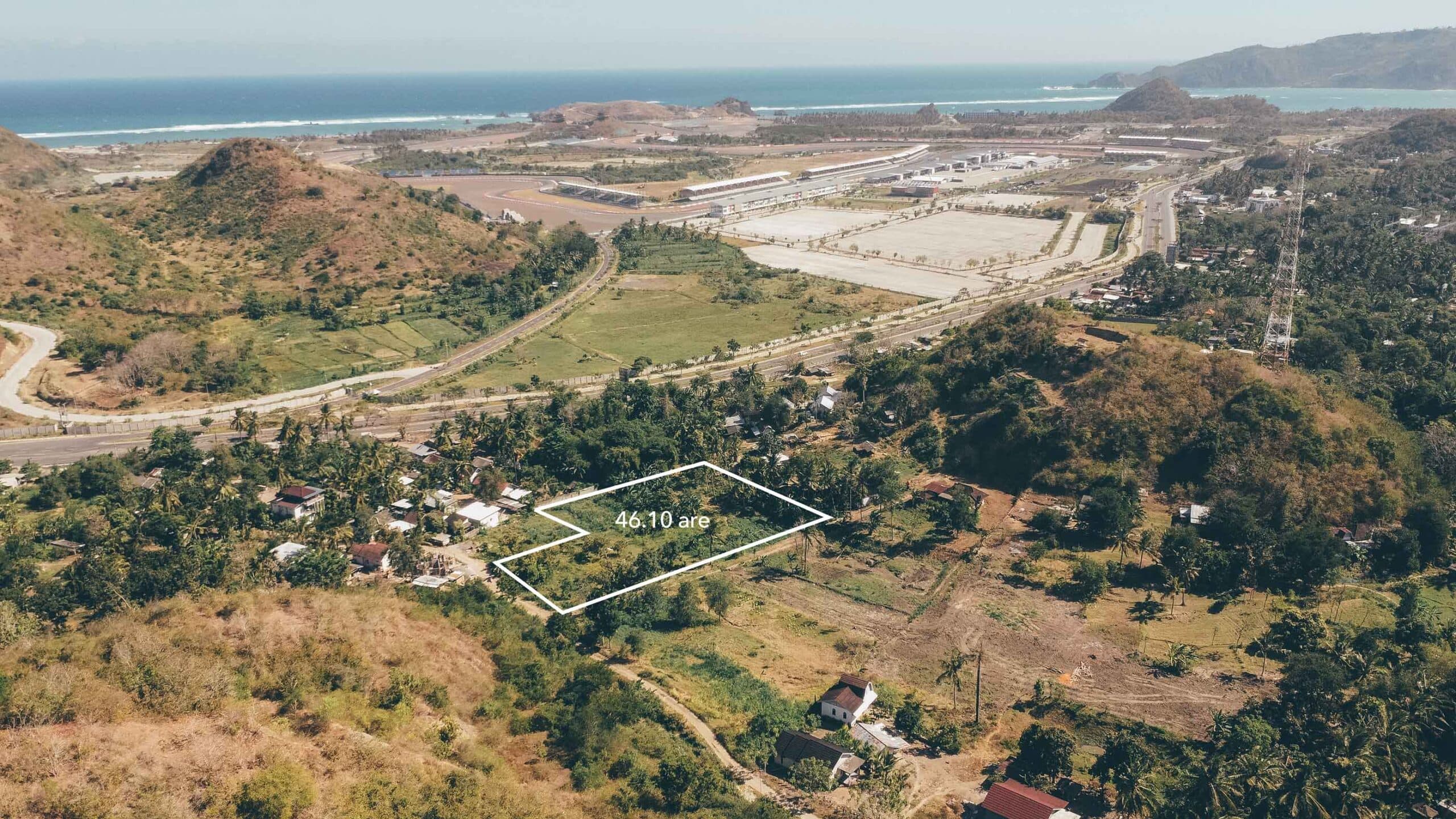 Land for Sale in Mandalika SEZ Near MotoGP Circuit