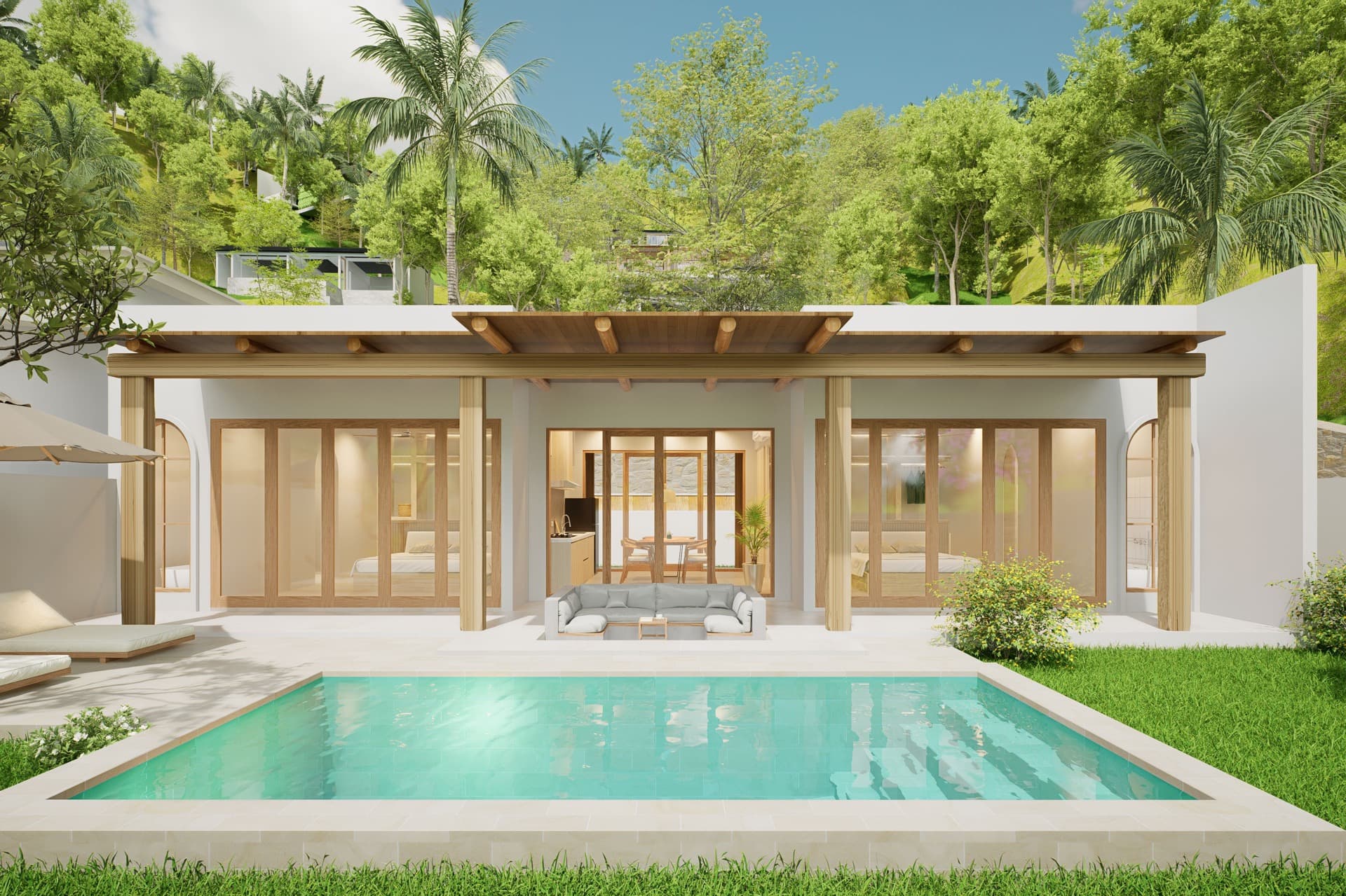 Outdoor - Namu on The Hill 2 Bedroom