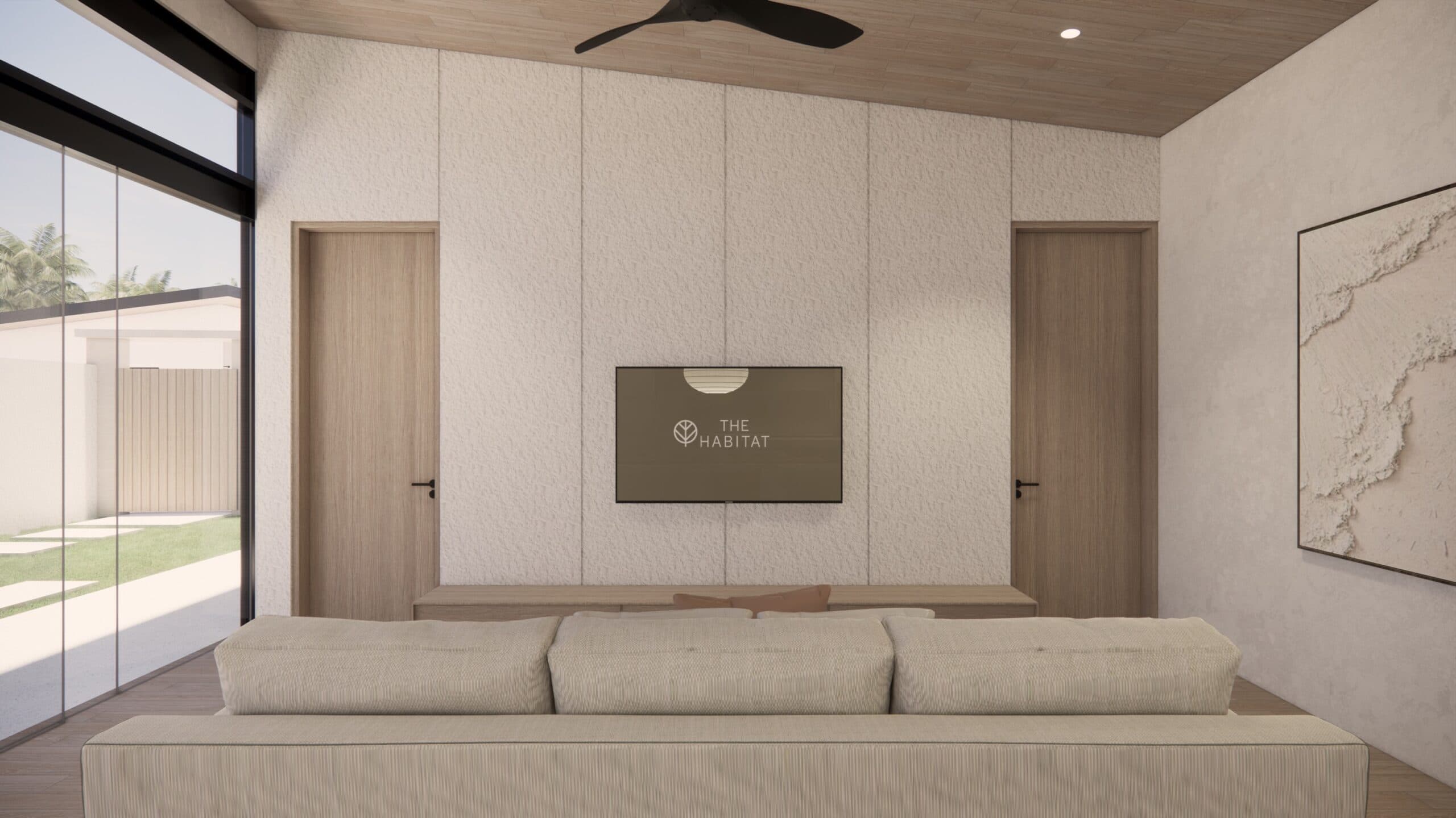 Living room - Habitat Vibe Villa For Sale Kuta Lombok