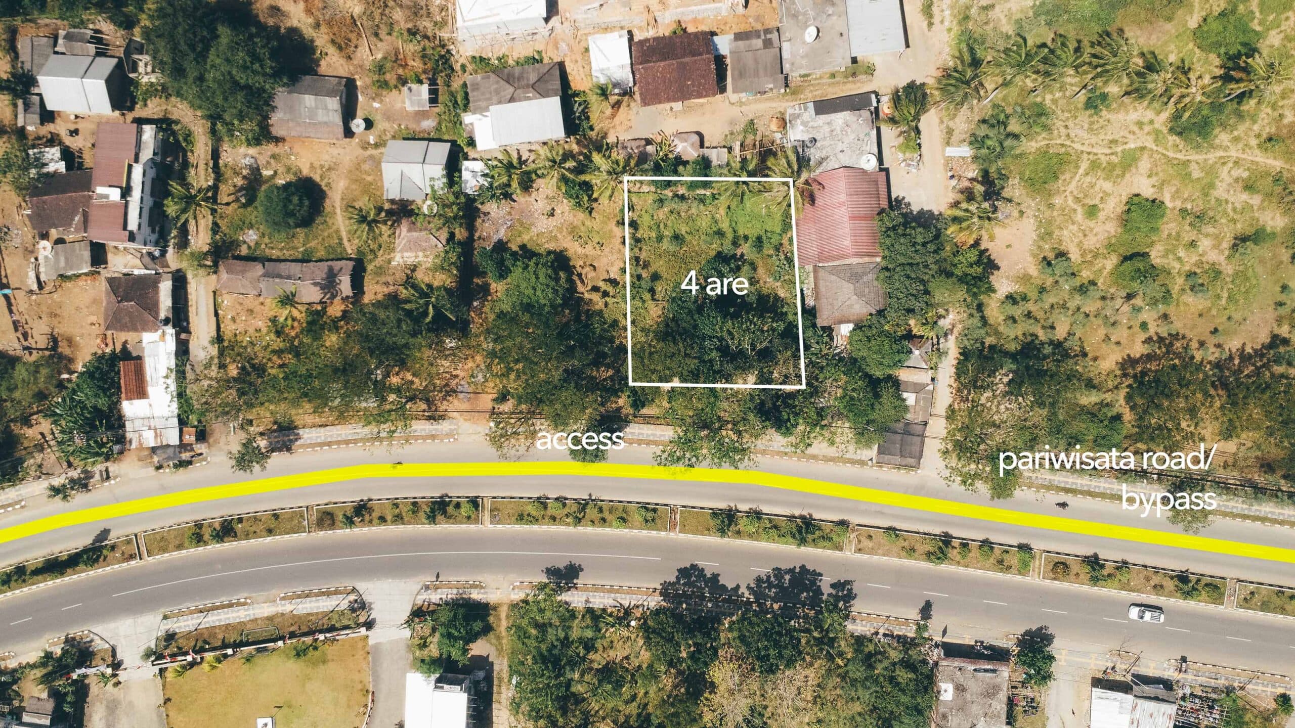 Central Kuta Flat Land For Sale