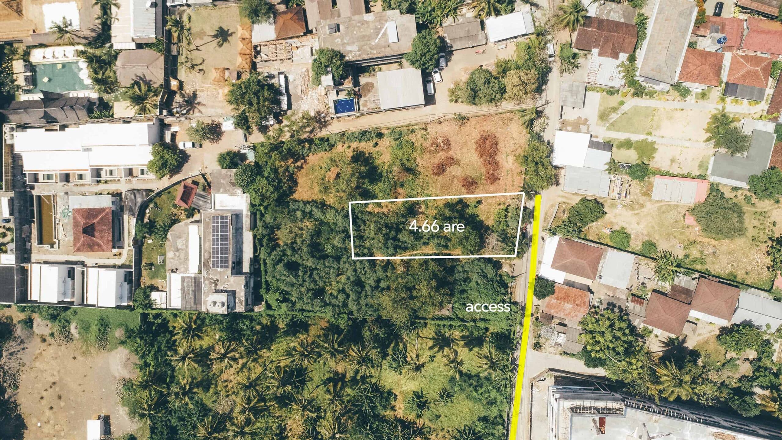 Flat Land for sale in Central Kuta, South Lombok